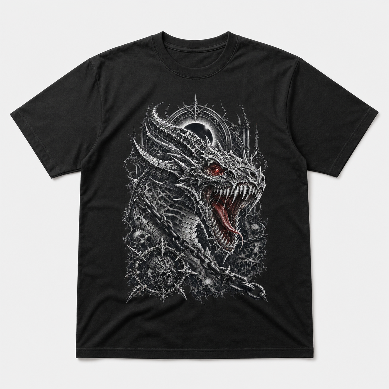Eclipse Wyrm Gothic T-Shirt