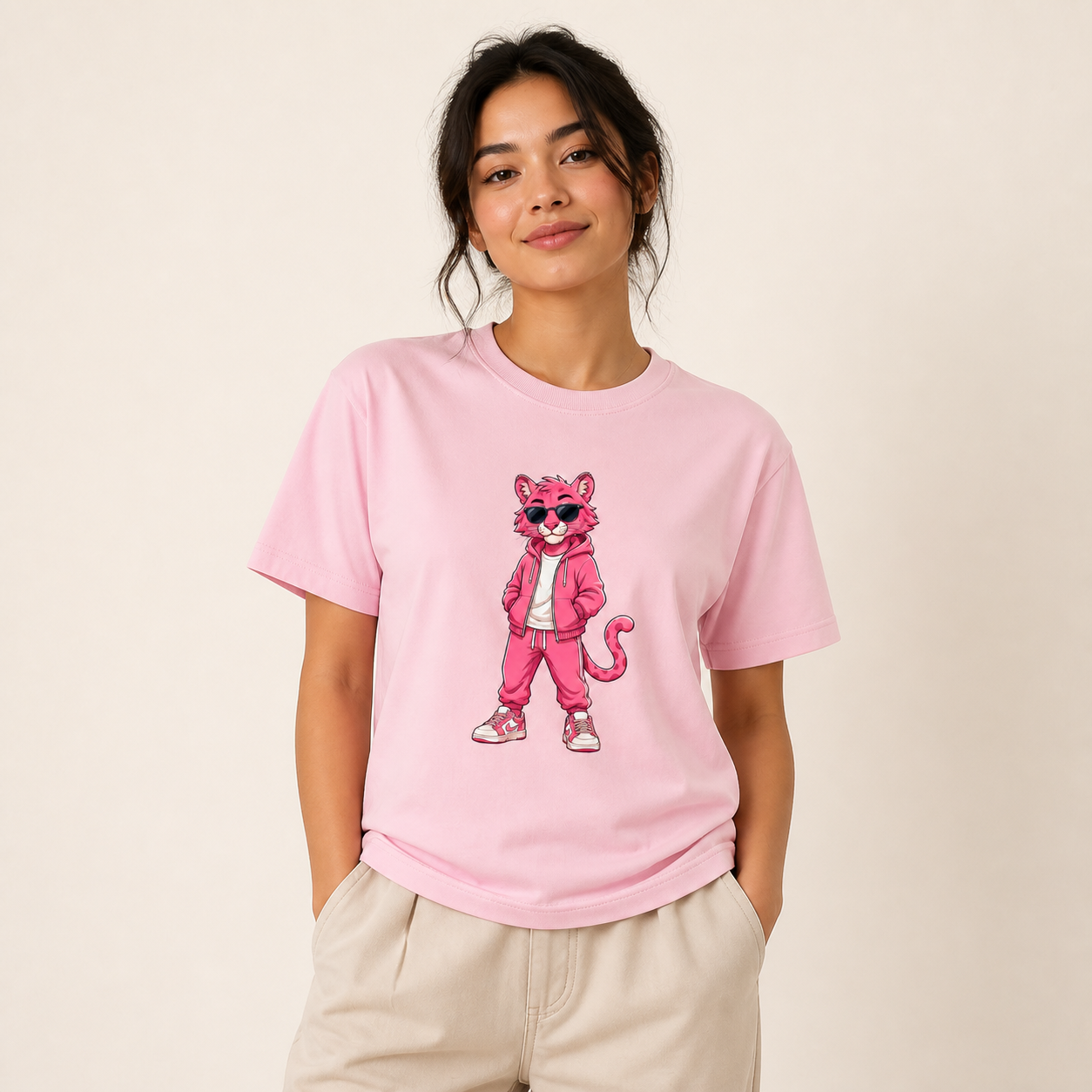 Pink Streetcat T-Shirt