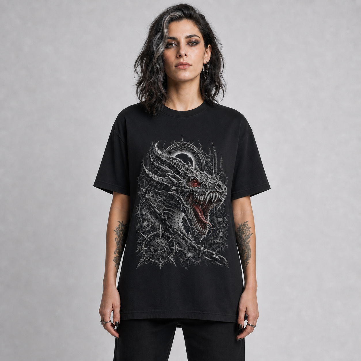 Eclipse Wyrm Gothic T-Shirt