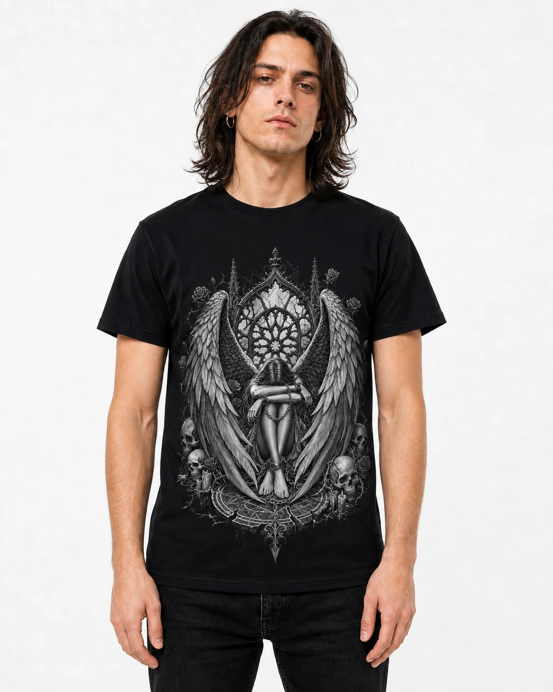 Fallen Angel Gothic T-Shirt