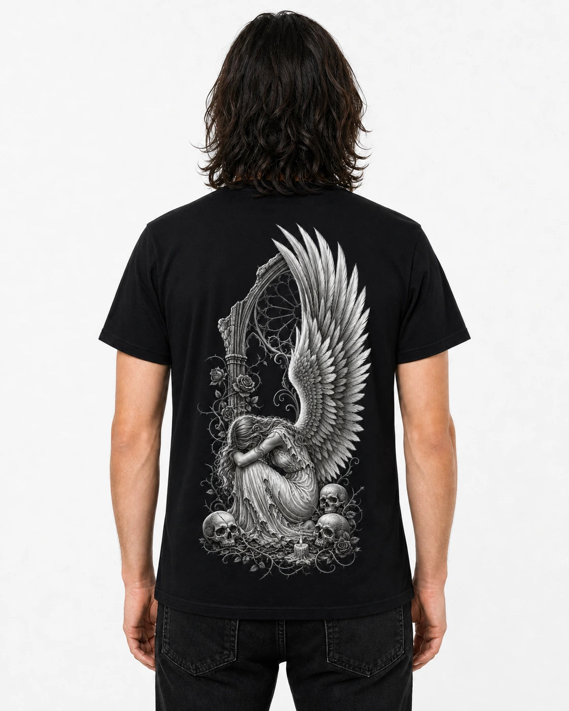 Fallen Angel Gothic T-Shirt