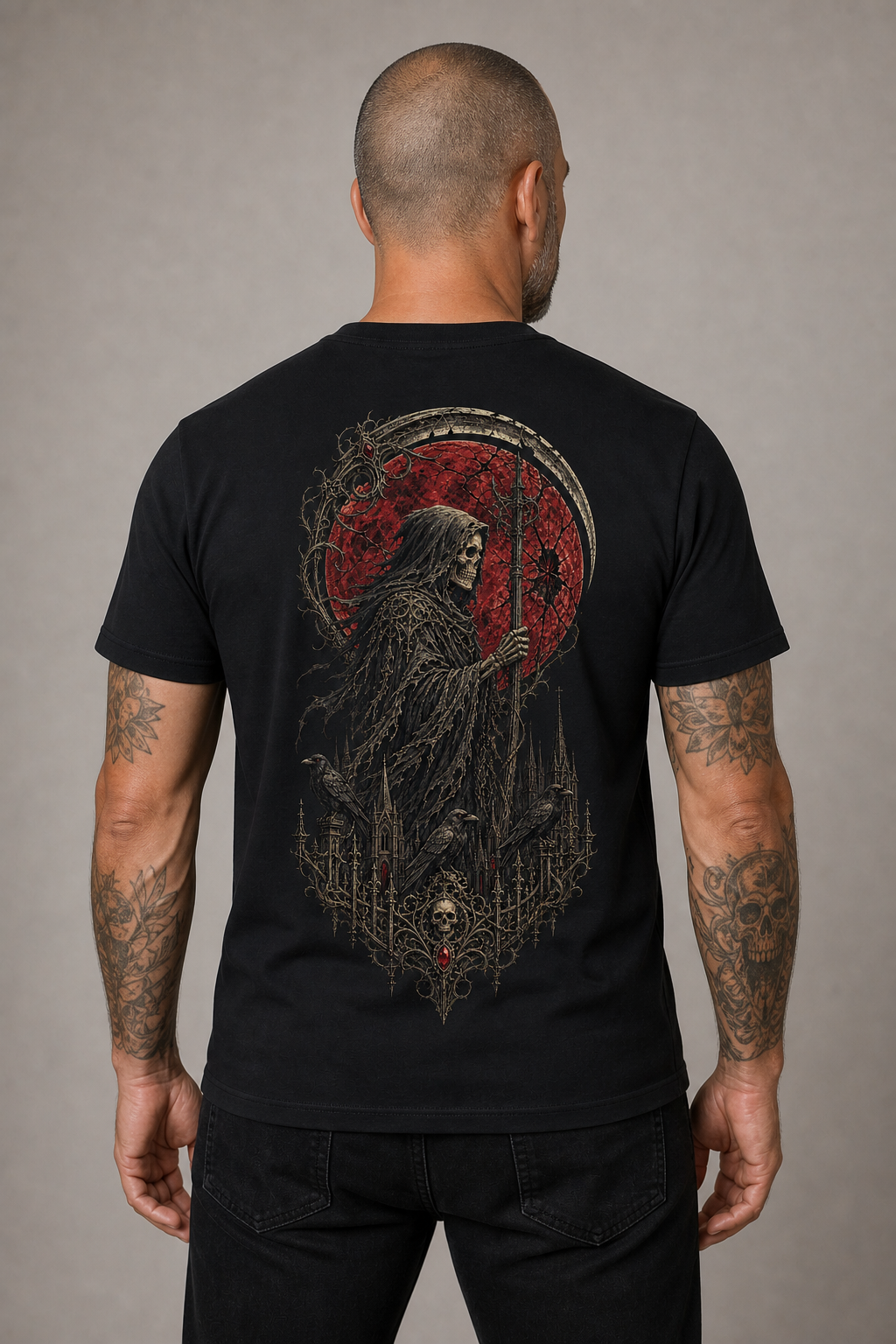 Scarlet Harvester Gothic T-Shirt