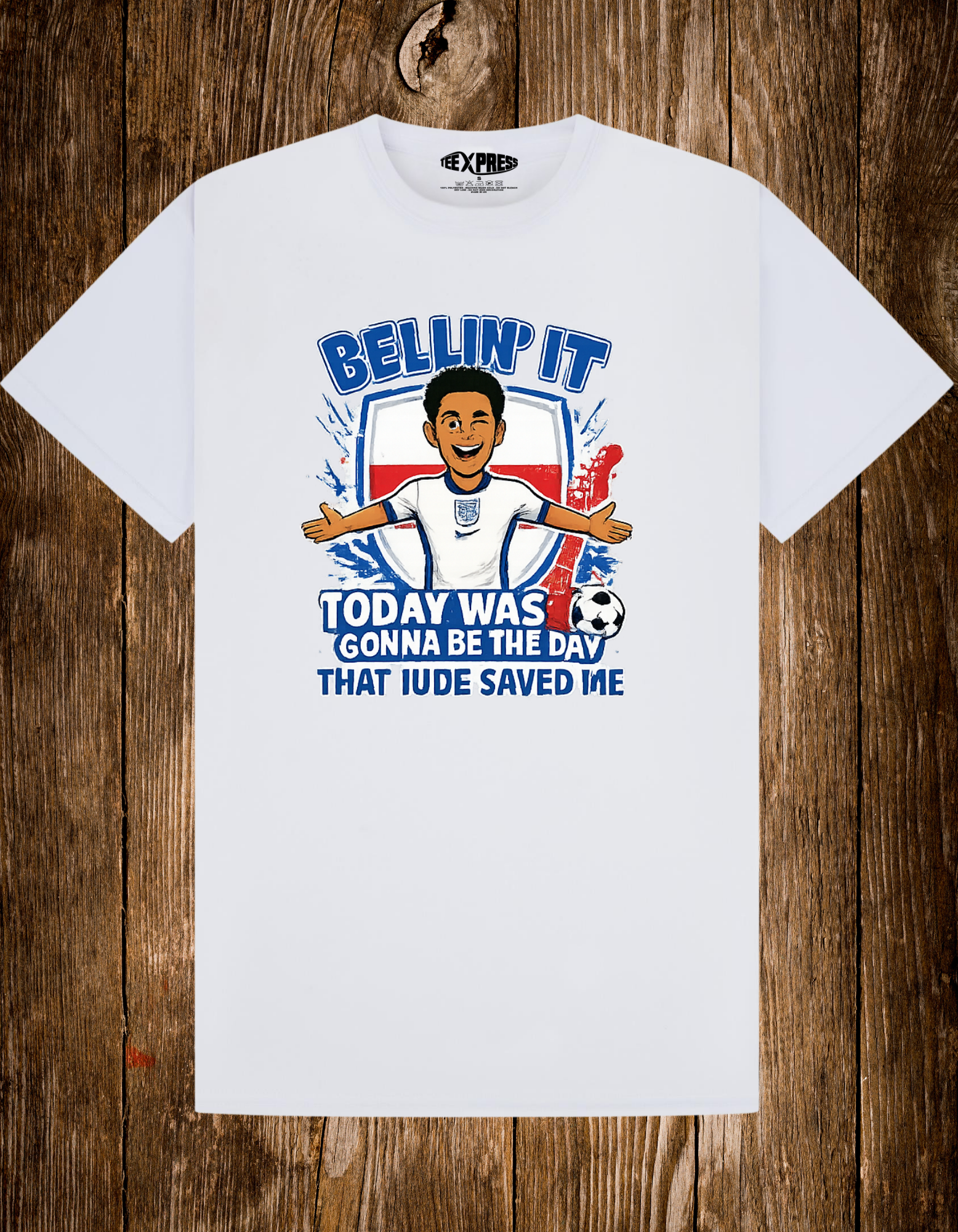 Bellin' It – Today Was Gonna Be The Day That Jude Saved Me T-Shirt | England Retro Top