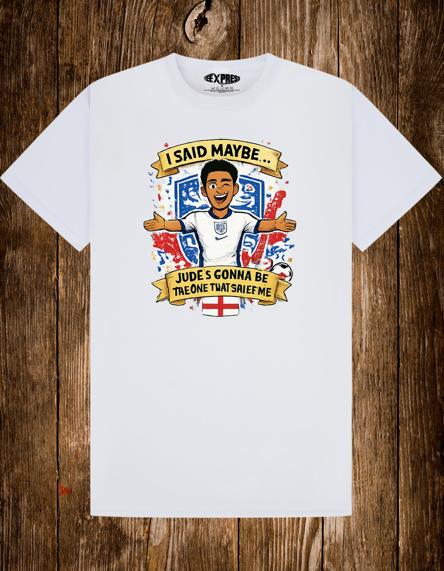 Jude's Gonna Be the One That Saves Me – England Fan T-Shirt