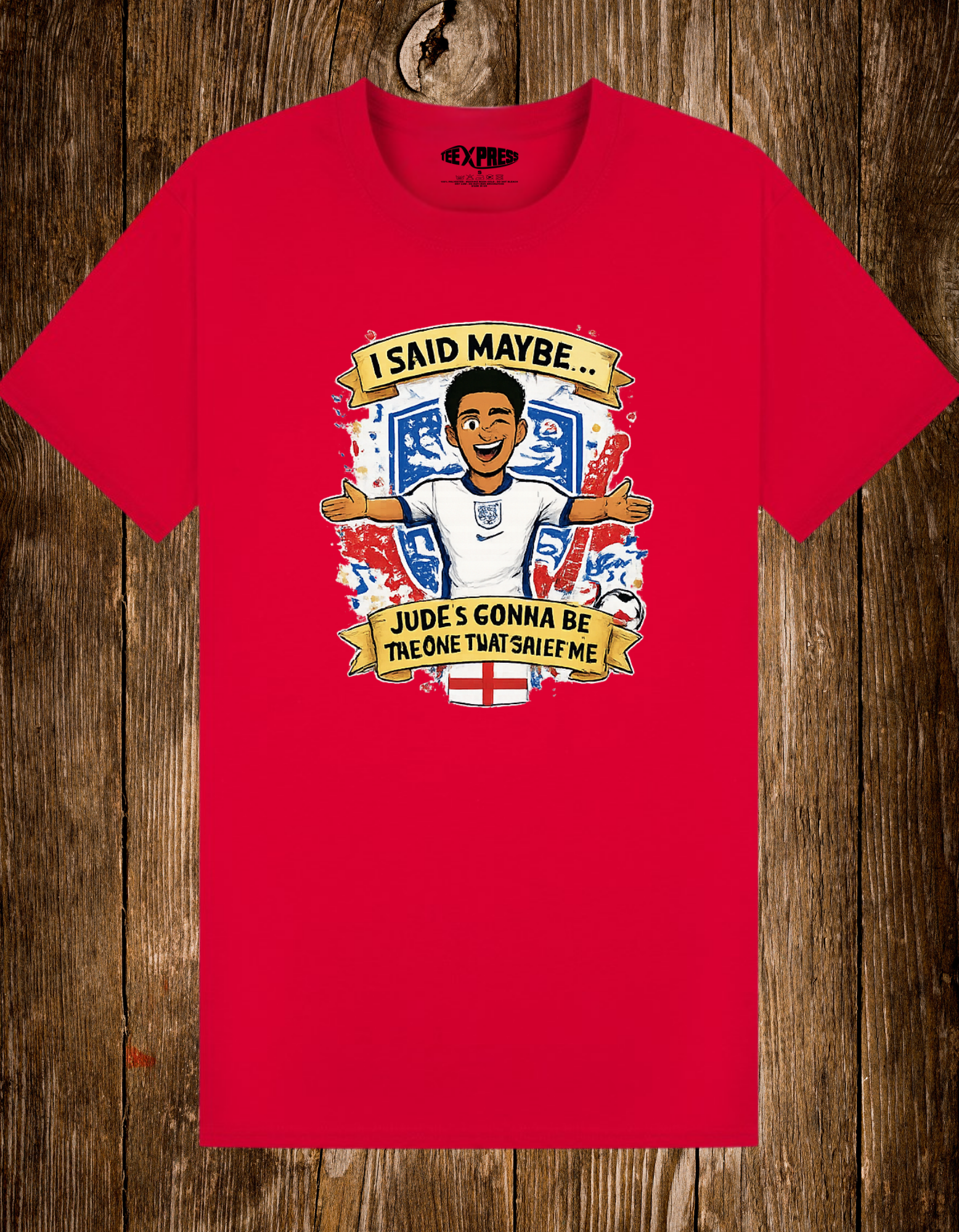 Jude's Gonna Be the One That Saves Me – England Fan T-Shirt
