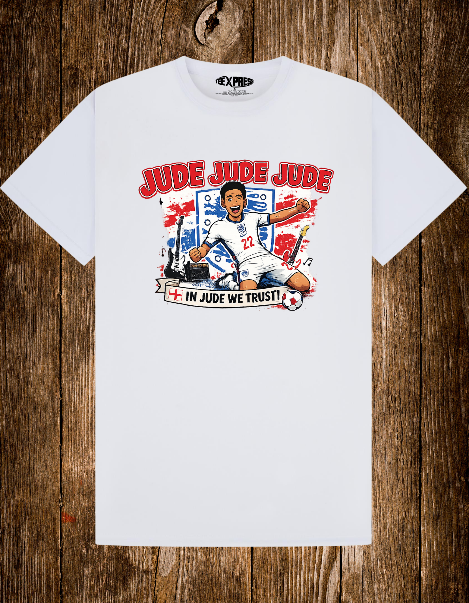 Jude Jude Jude – In Jude We Trust! England Fan T-Shirt