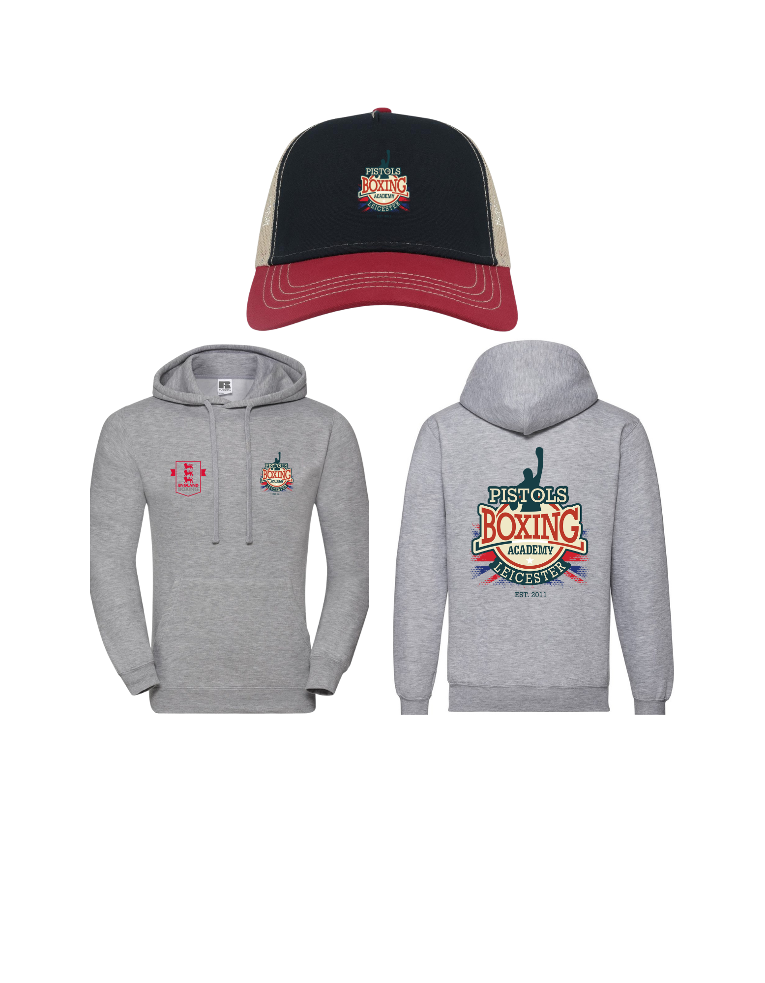 Pistol Boxing Academy Cap / Hood Combo