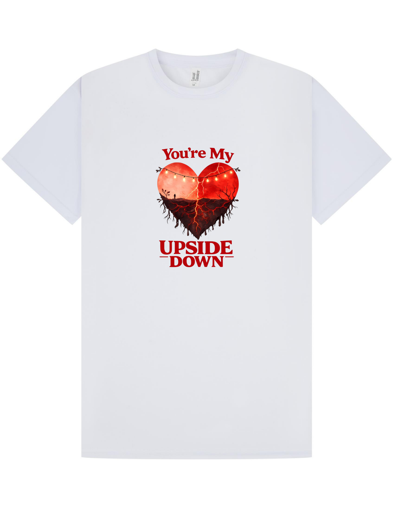 You’re My Upside Down – Stranger Things Inspired Valentine’s T-Shirt