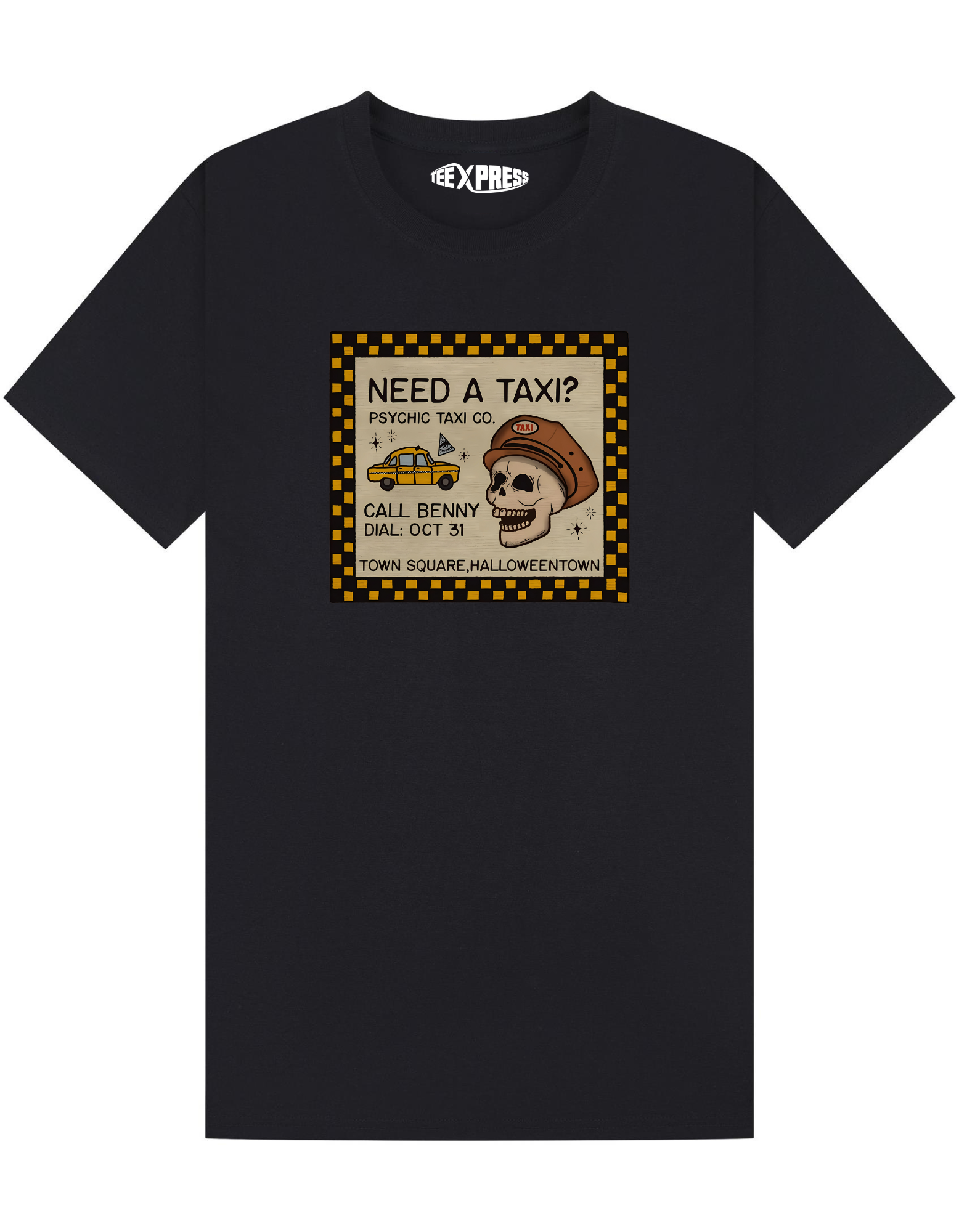 Skeleton Taxi Service T-shirt
