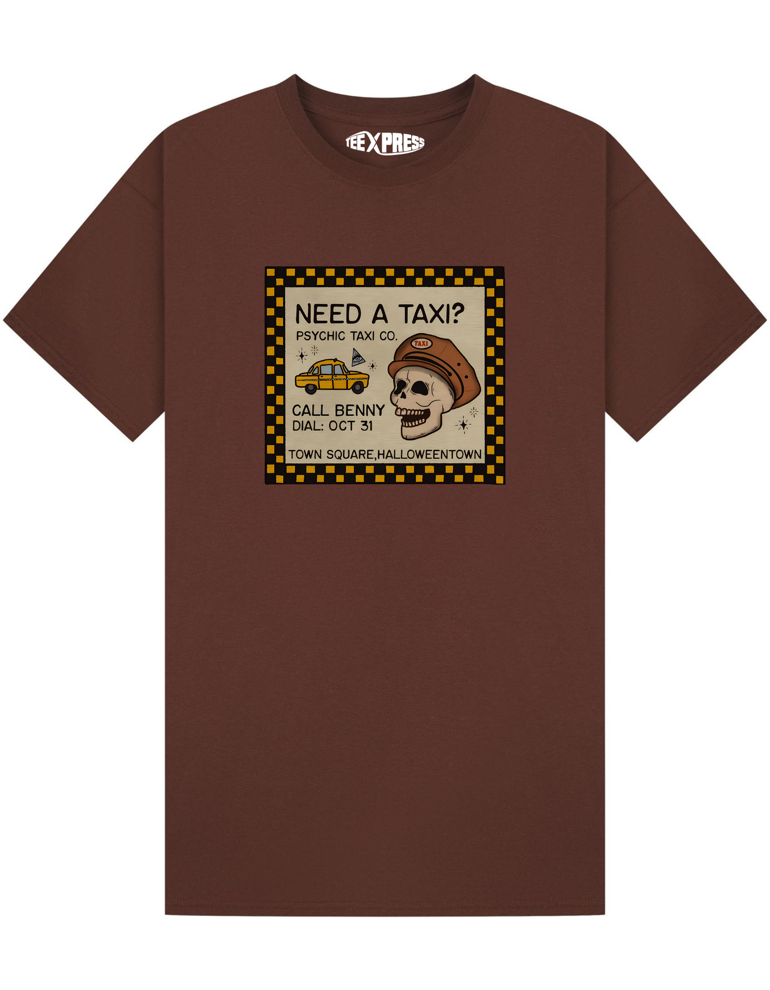 Skeleton Taxi Service T-shirt