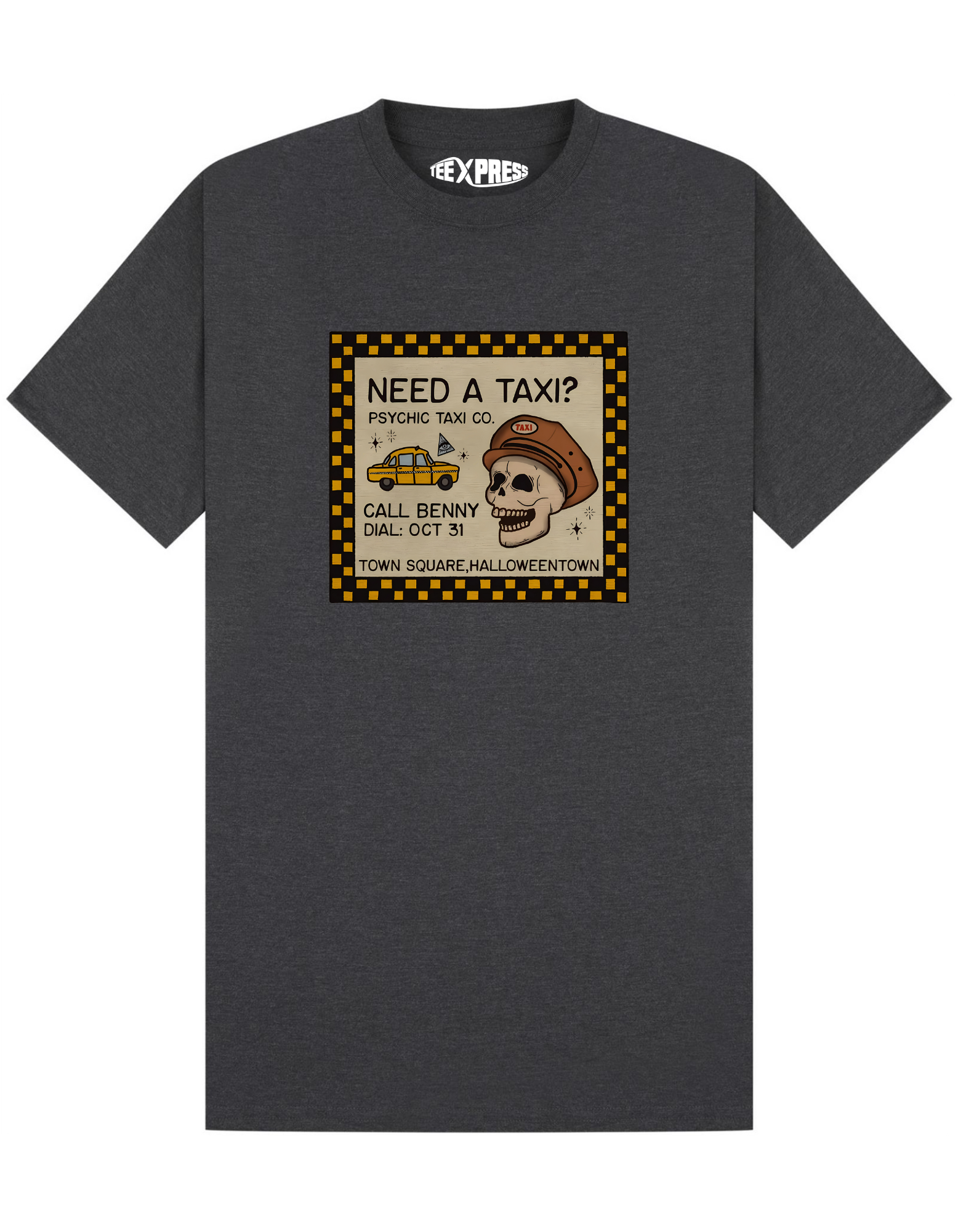 Skeleton Taxi Service T-shirt