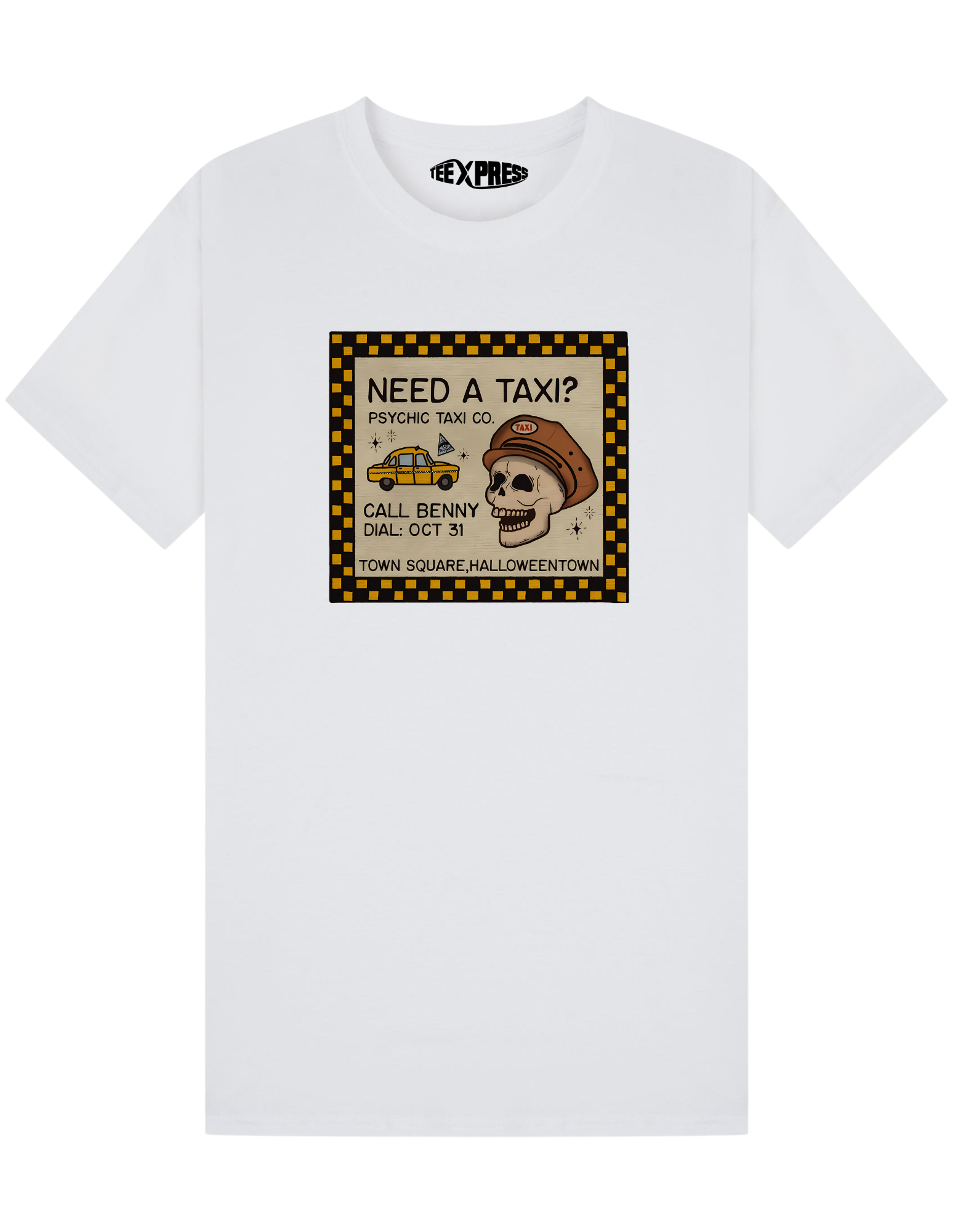 Skeleton Taxi Service T-shirt