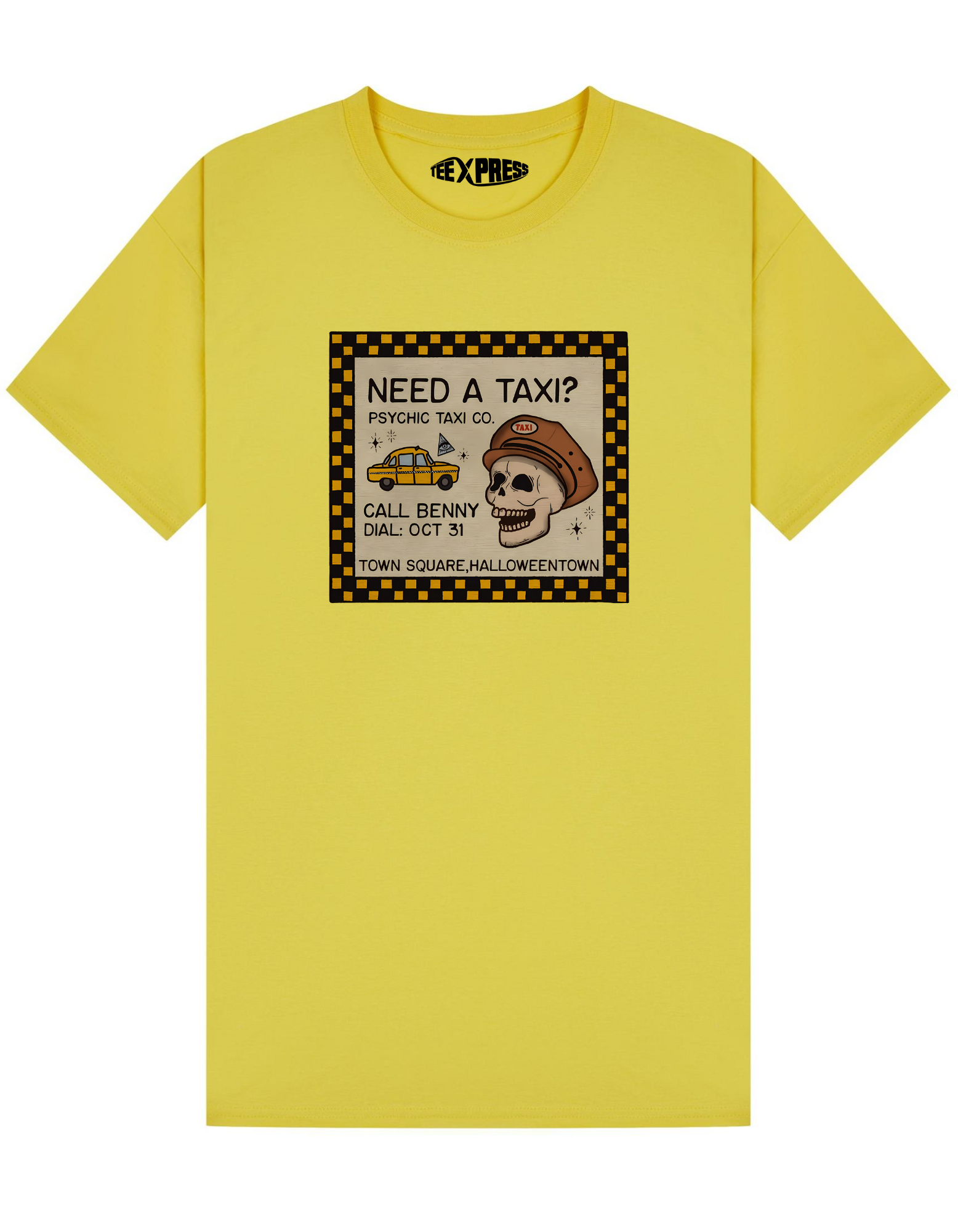 Skeleton Taxi Service T-shirt