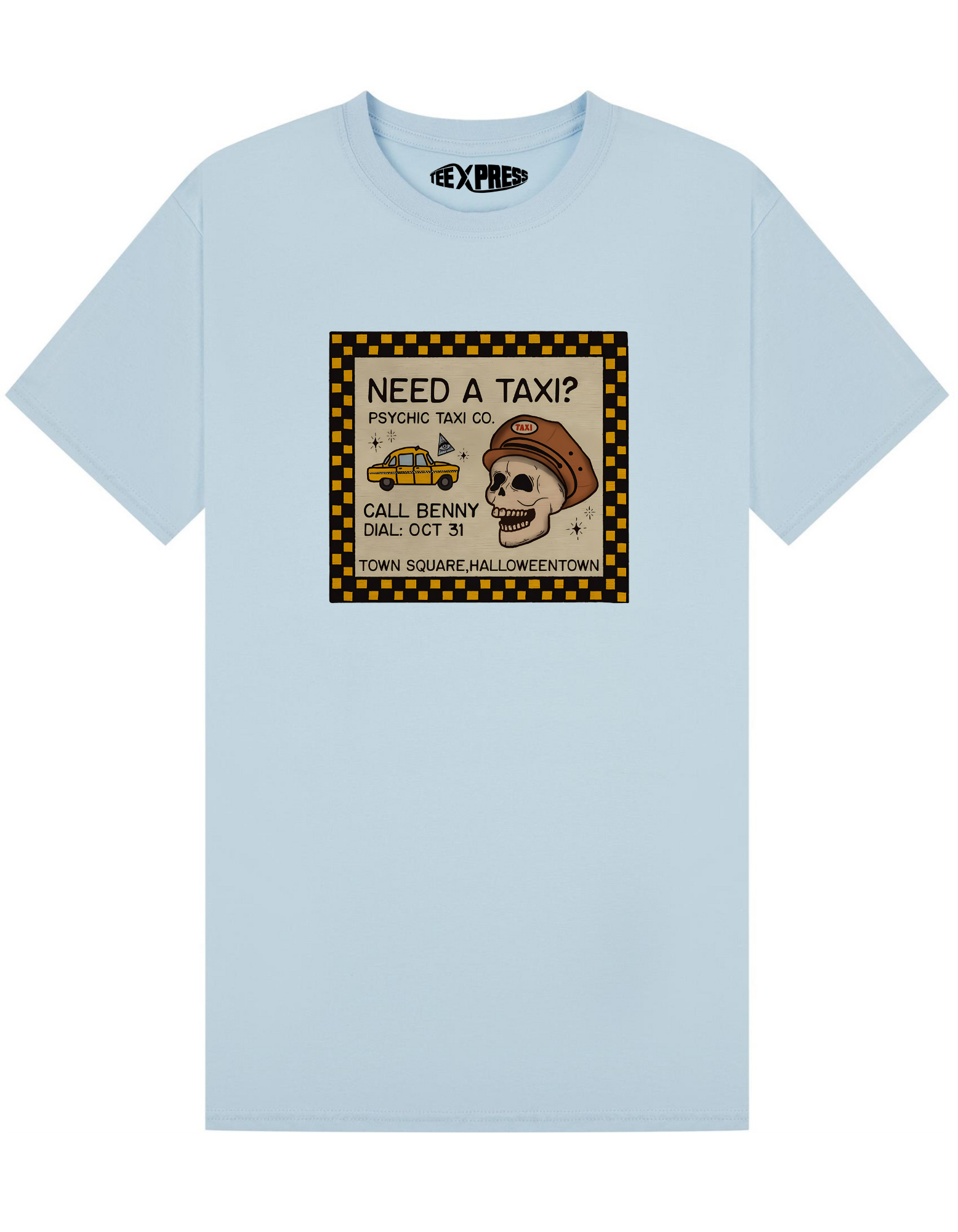 Skeleton Taxi Service T-shirt