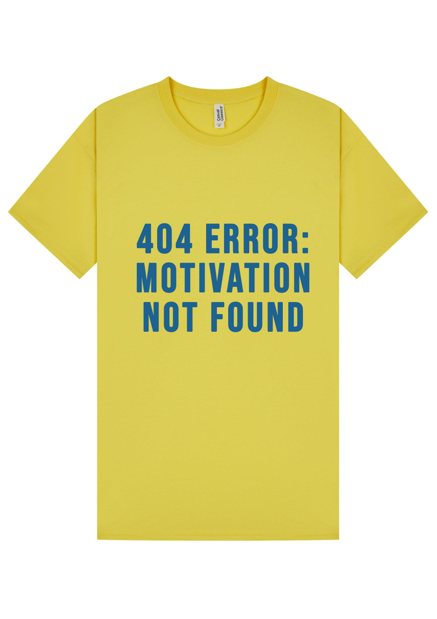 Motivation Not Found T-shirt