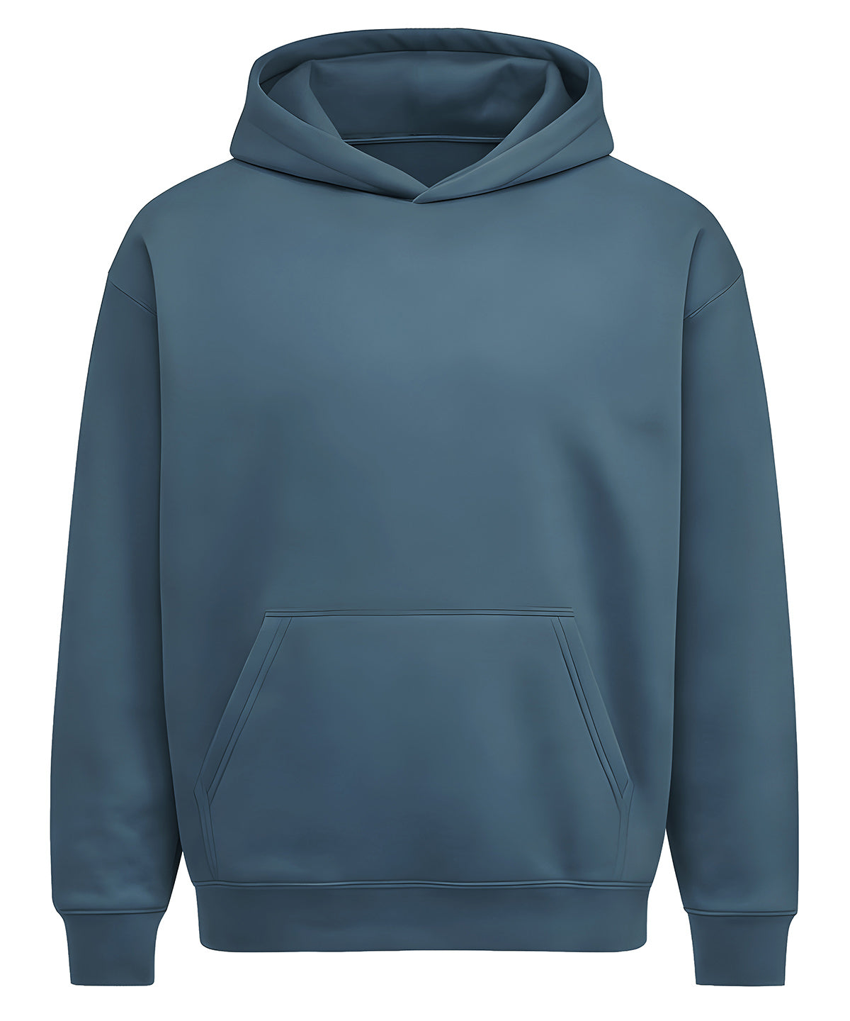 AM201 Anthem Heavy Bass Hoodie Indigo Blue