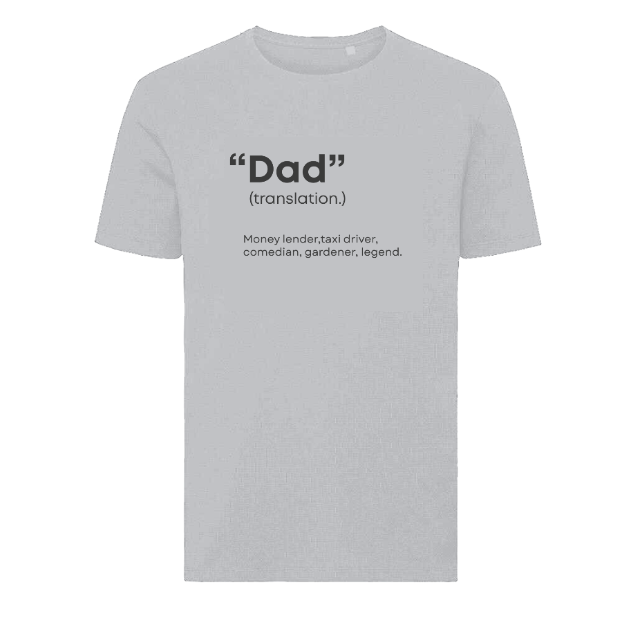 Dad Definition T-Shirt | Funny Father's Day Gift | Dad Quote Tee