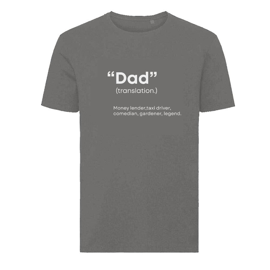 Dad Definition T-Shirt | Funny Father's Day Gift | Dad Quote Tee