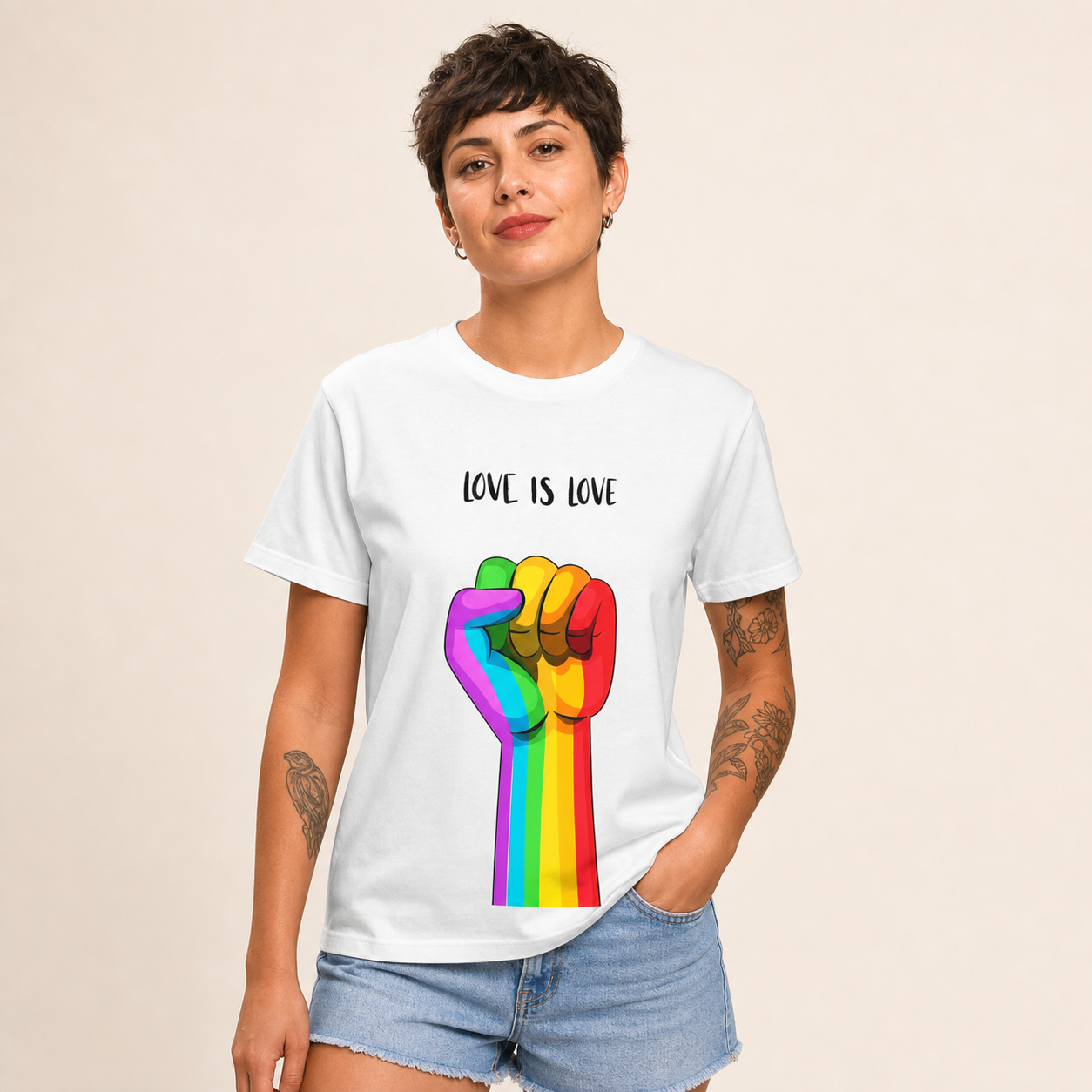 "LOVE IS LOVE" Pride T-Shirt