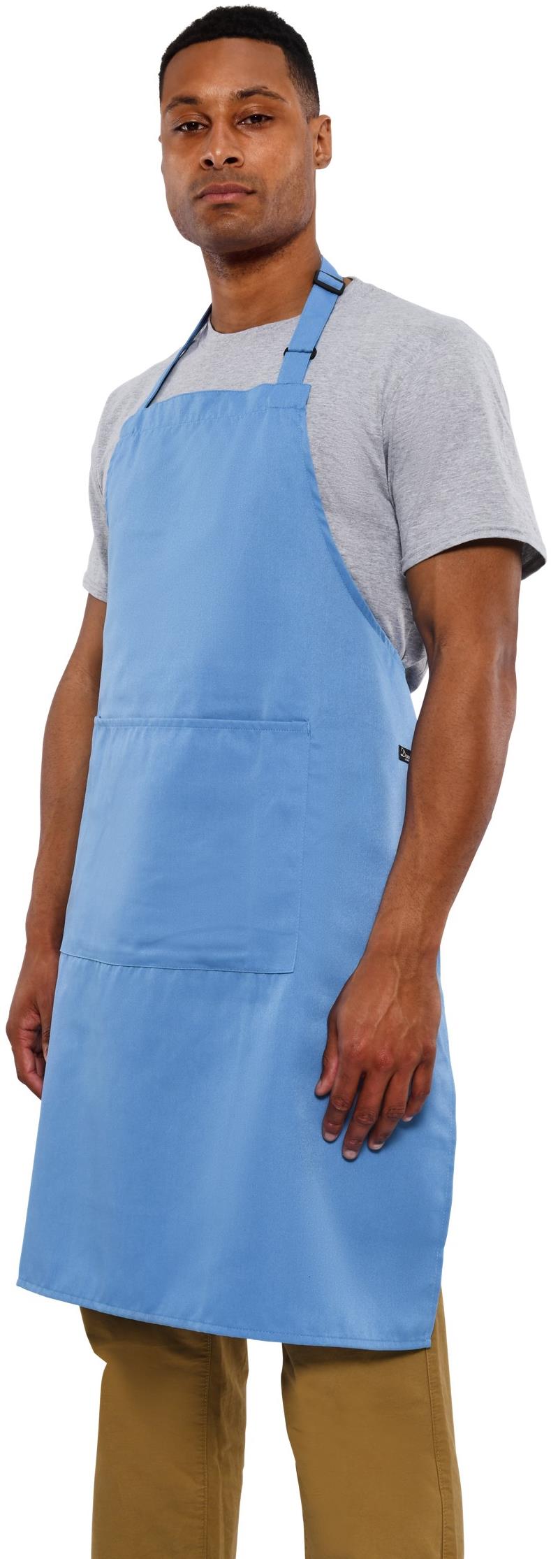 Full Length Recycled Bib Apron With Pocket 200 Adult