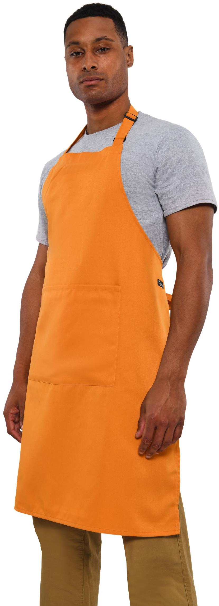 Full Length Recycled Bib Apron With Pocket 200 Adult
