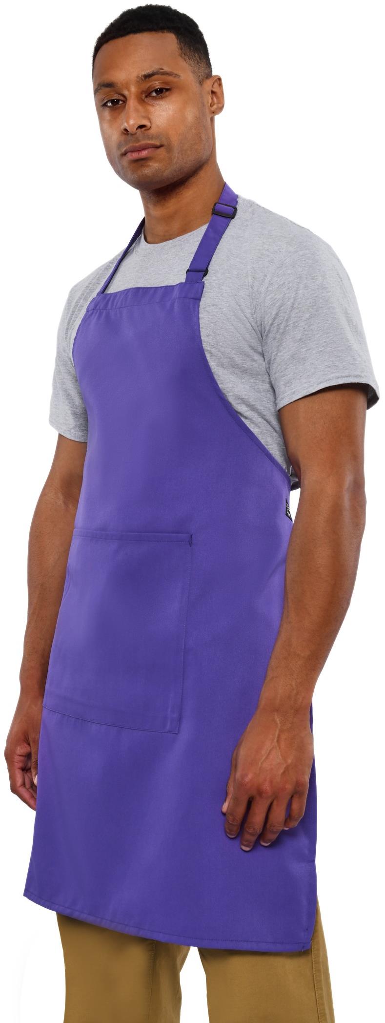 Full Length Recycled Bib Apron With Pocket 200 Adult