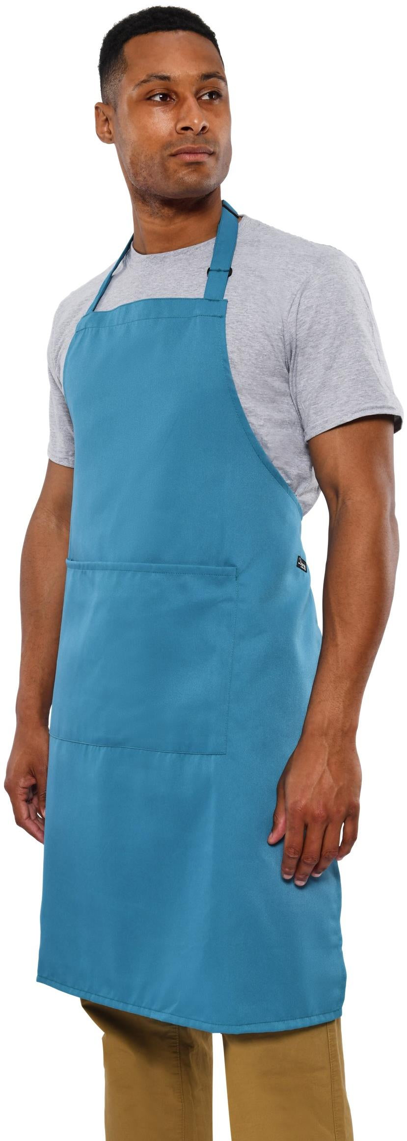 Full Length Recycled Bib Apron With Pocket 200 Adult