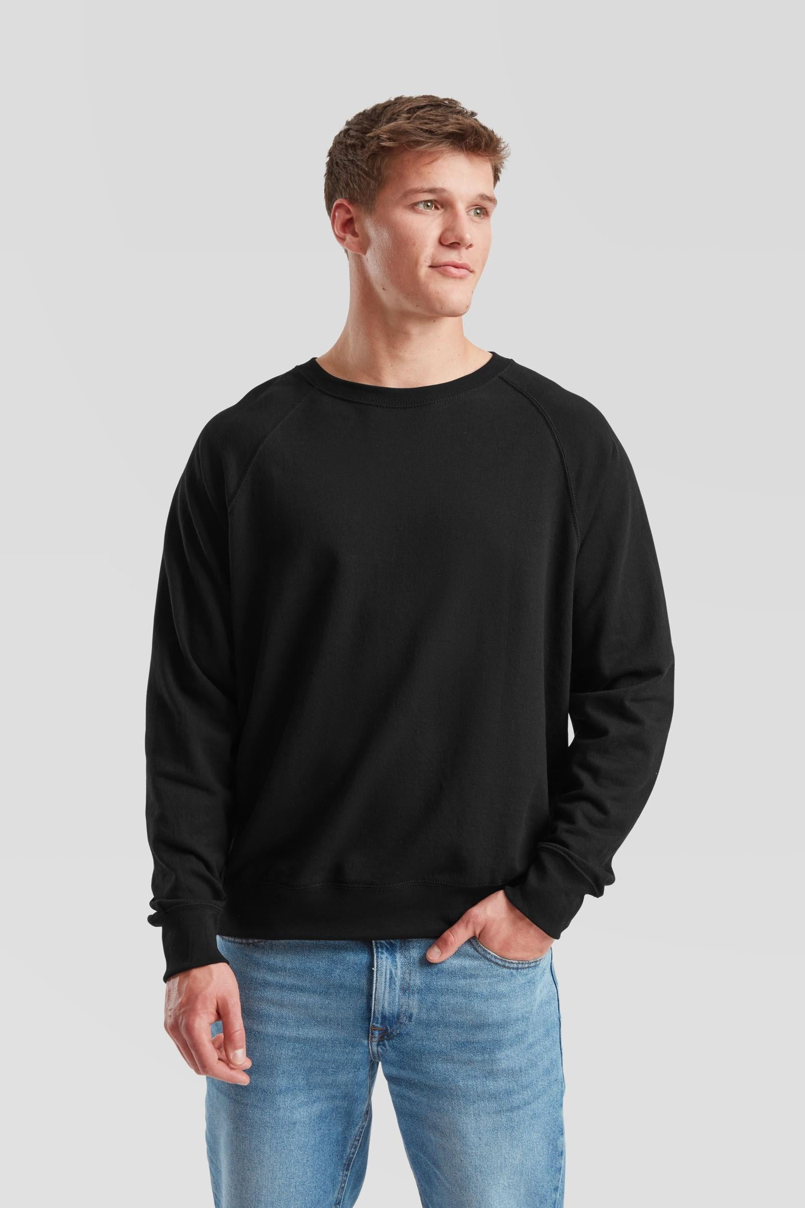 Lightweight Raglan Sweatshirt Crew Neck 240 Adult