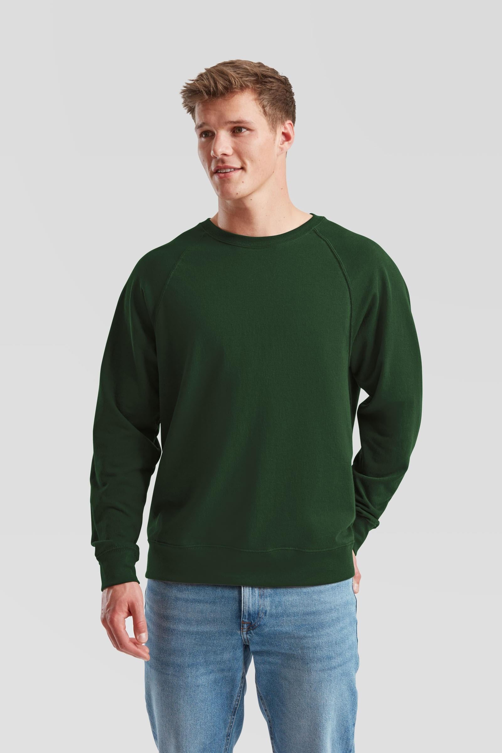 Lightweight Raglan Sweatshirt Crew Neck 240 Adult