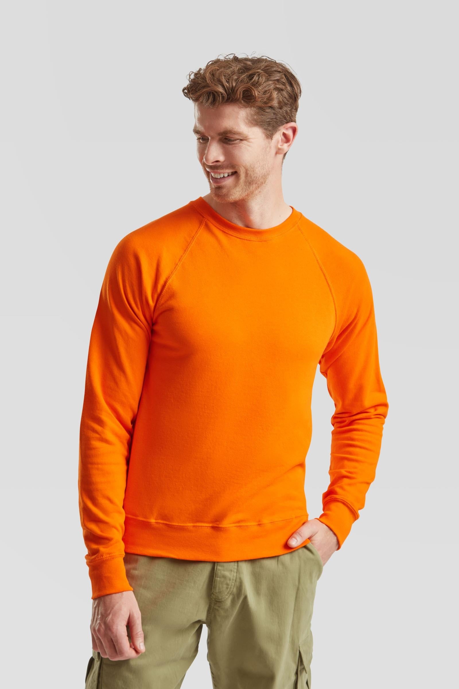 Lightweight Raglan Sweatshirt Crew Neck 240 Adult