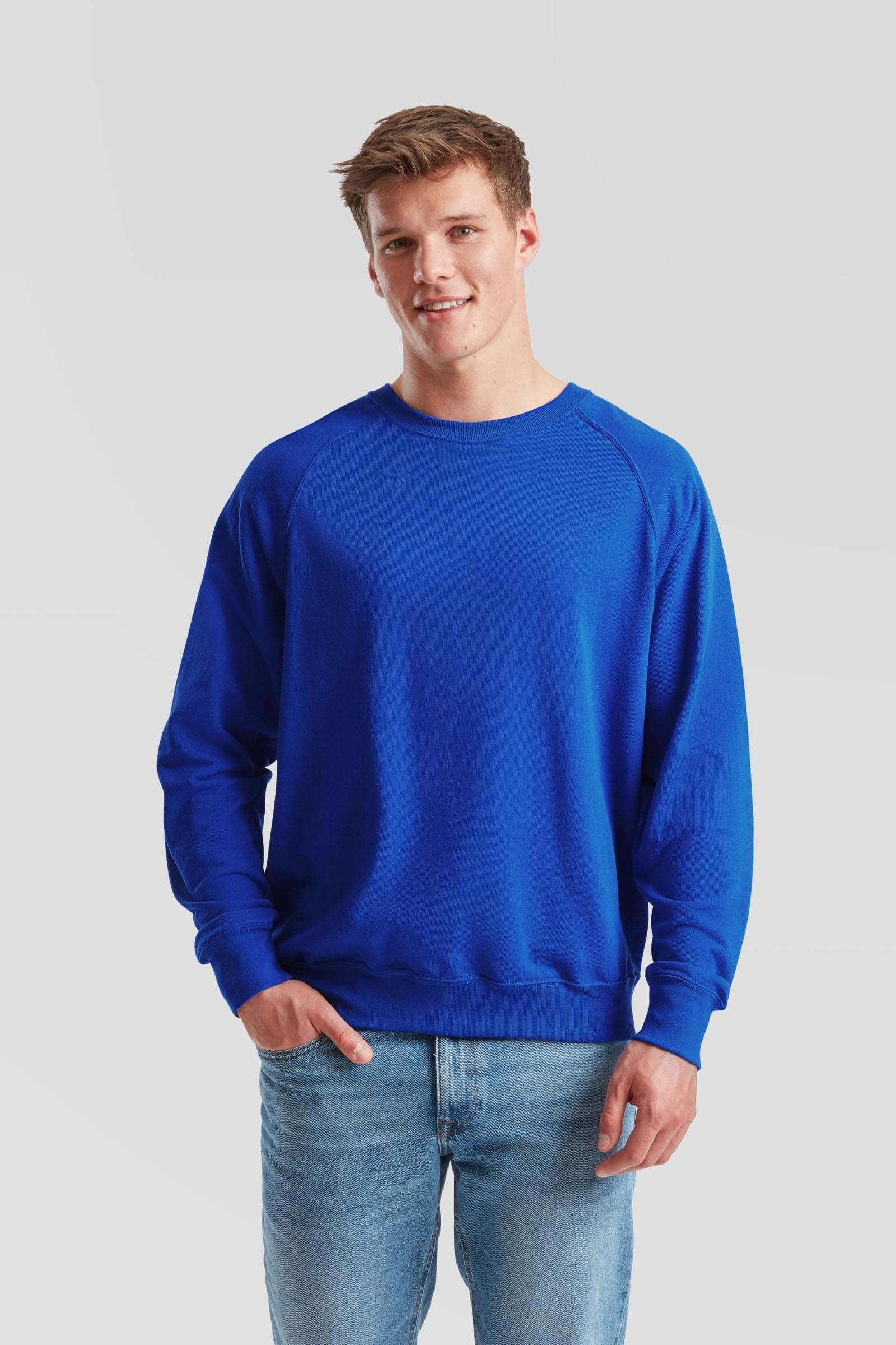 Lightweight Raglan Sweatshirt Crew Neck 240 Adult