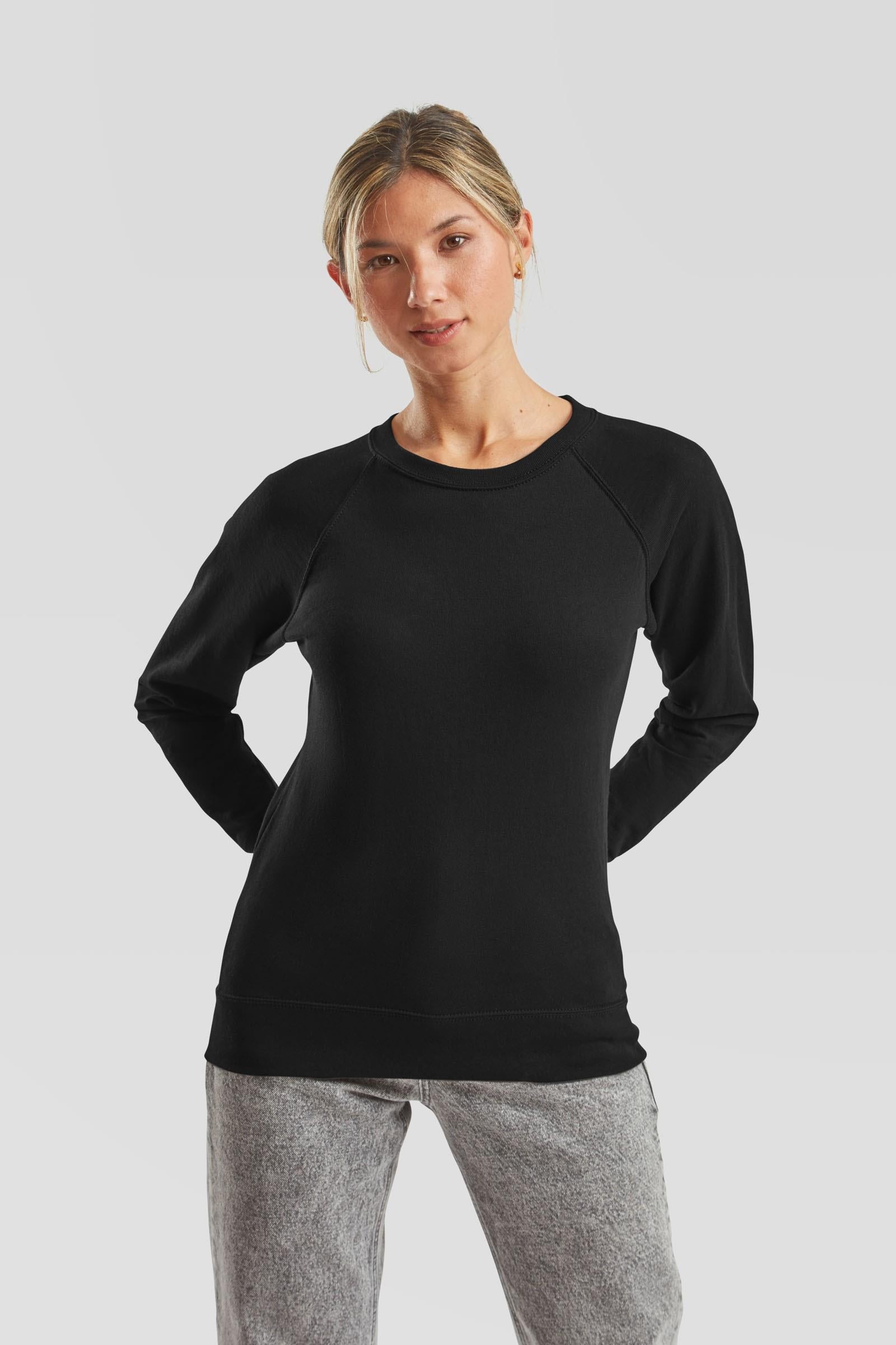 Lightweight Raglan Sweatshirt Crew Neck 240 Ladies