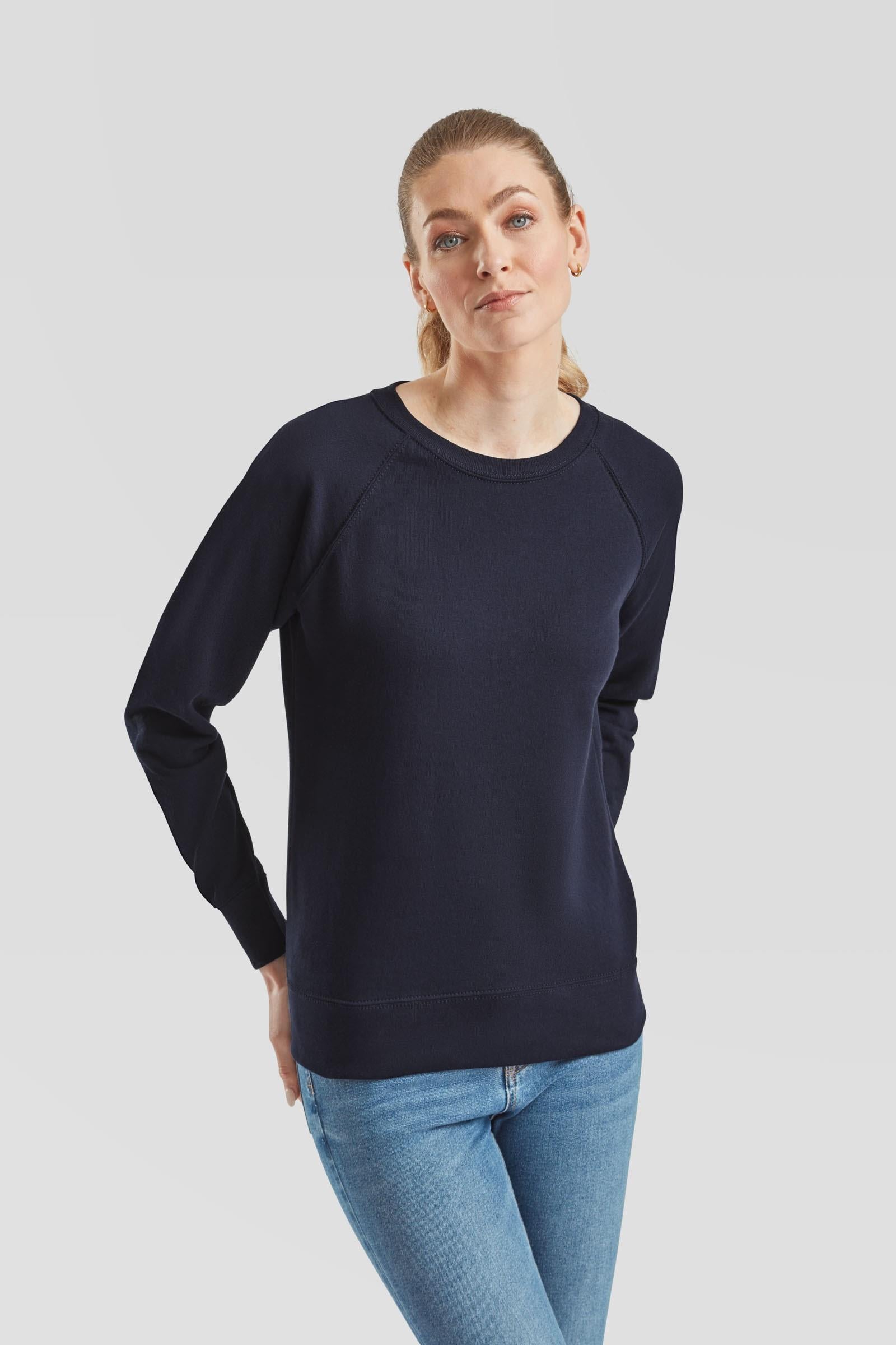 Lightweight Raglan Sweatshirt Crew Neck 240 Ladies