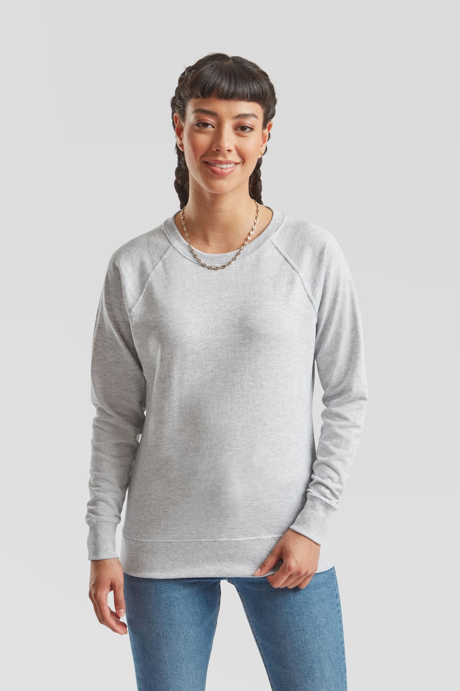 Lightweight Raglan Sweatshirt Crew Neck 240 Ladies