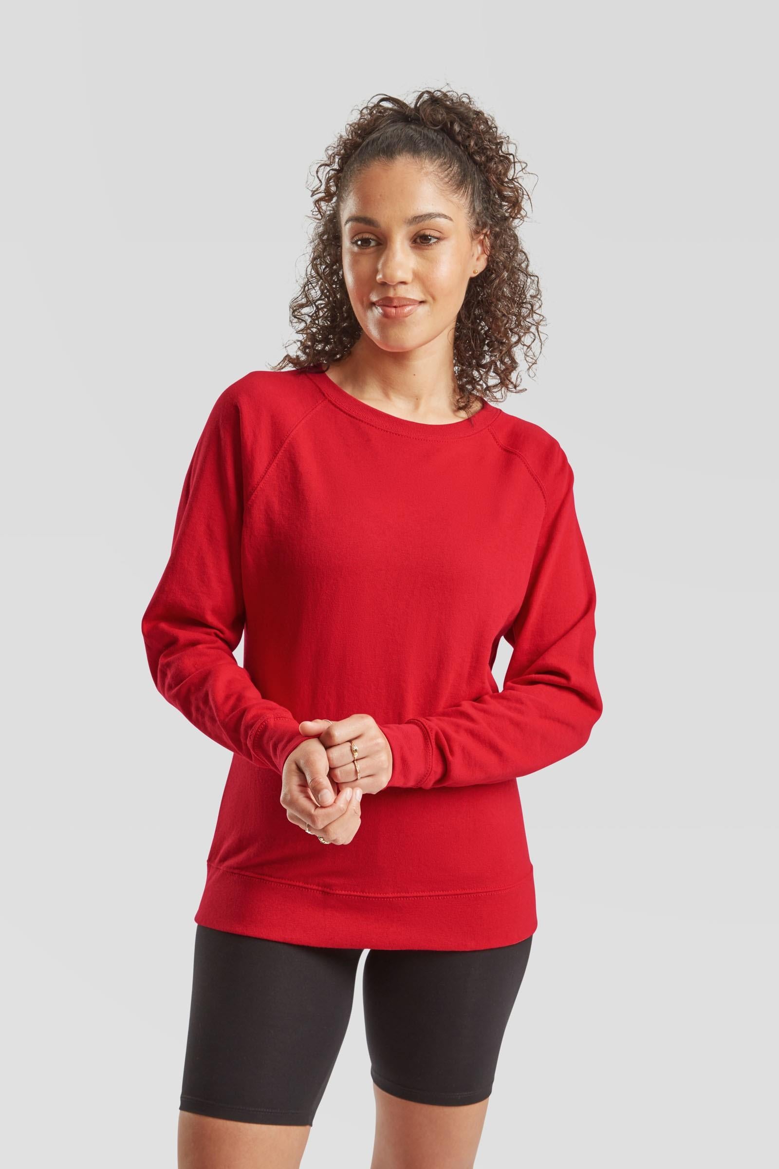 Lightweight Raglan Sweatshirt Crew Neck 240 Ladies