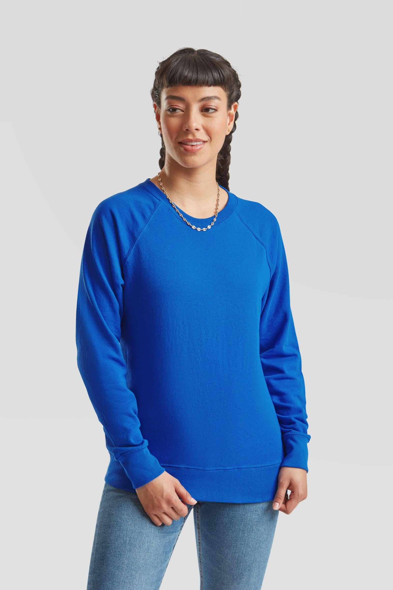 Lightweight Raglan Sweatshirt Crew Neck 240 Ladies