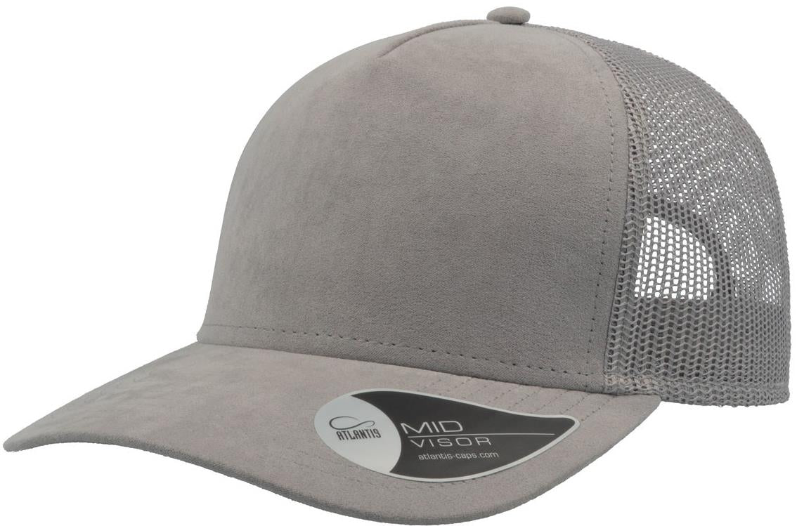 Rapper Suede 5 Panel Trucker Cap Adult