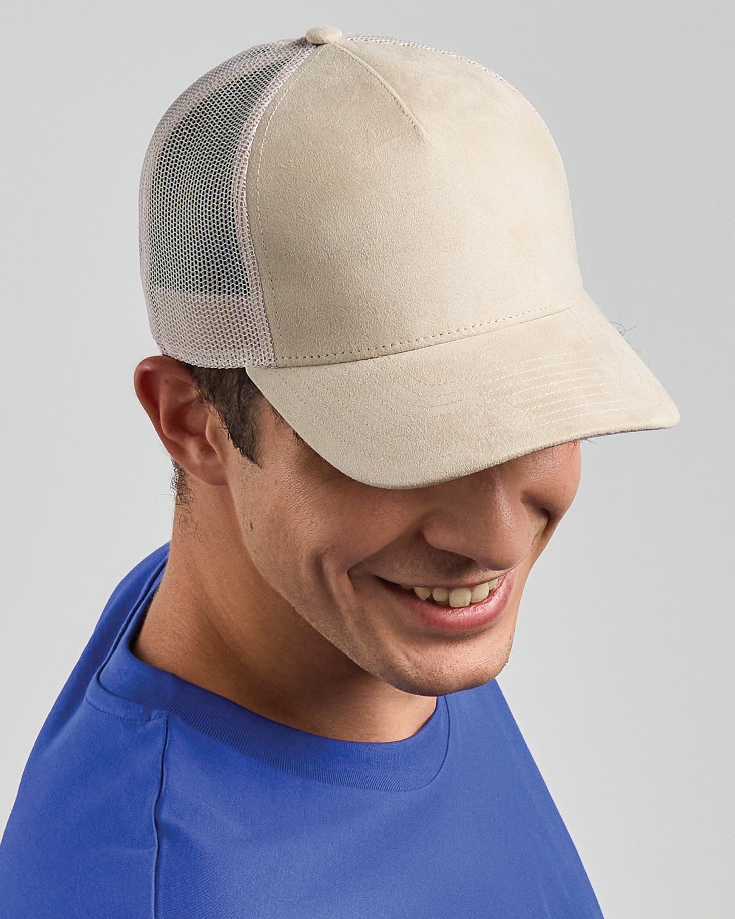 Rapper Suede 5 Panel Trucker Cap Adult