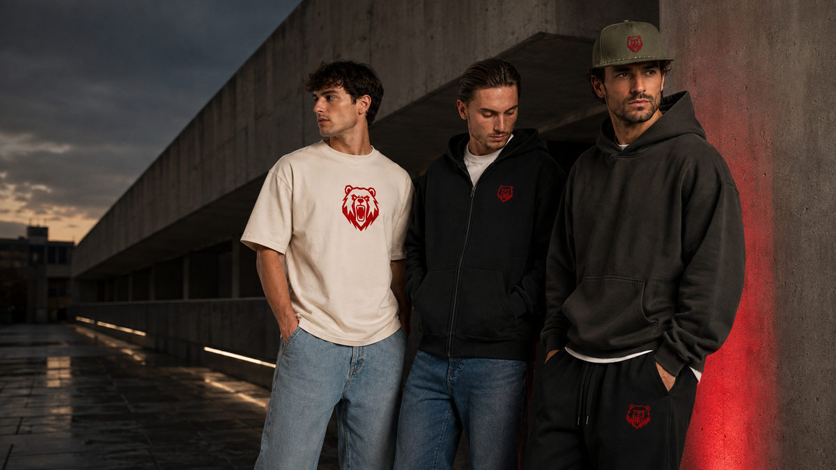 BEAR FORCE Men’s Streetwear collection