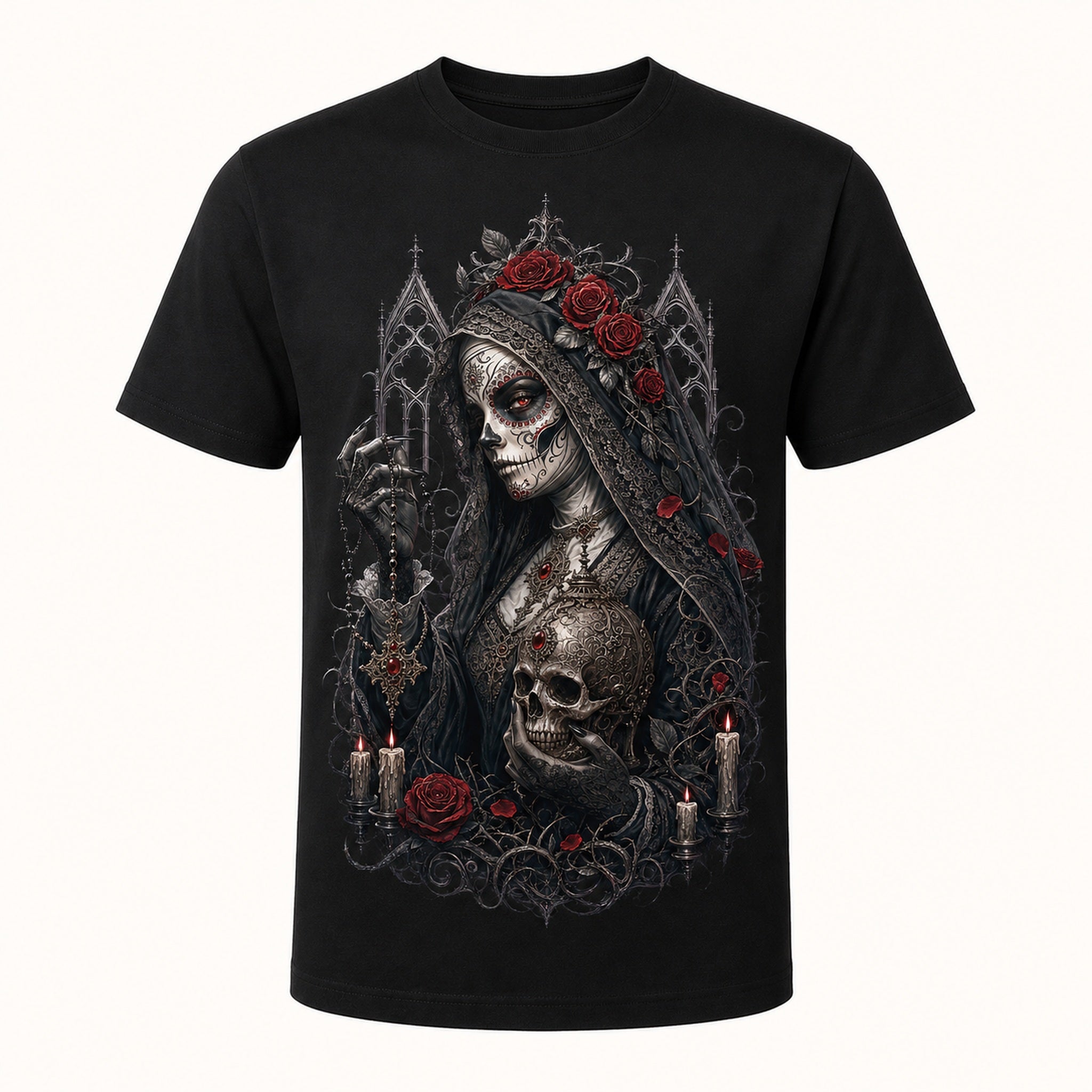 Scarlet Vespers Gothic T-Shirt