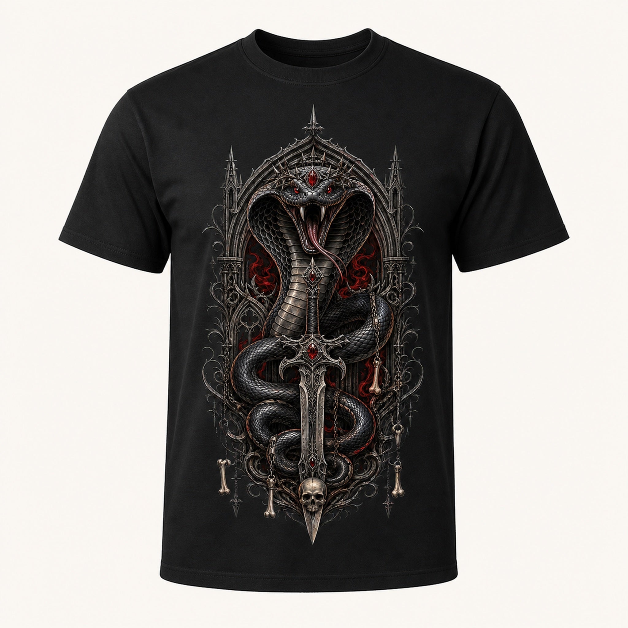 Serpent Throne Gothic T-Shirt