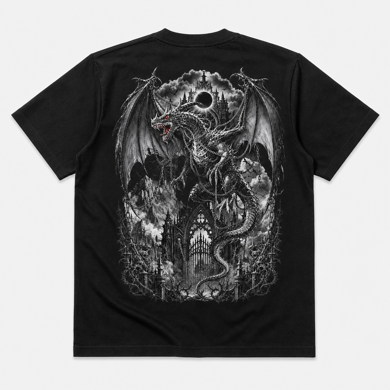 Eclipse Wyrm Gothic T-Shirt