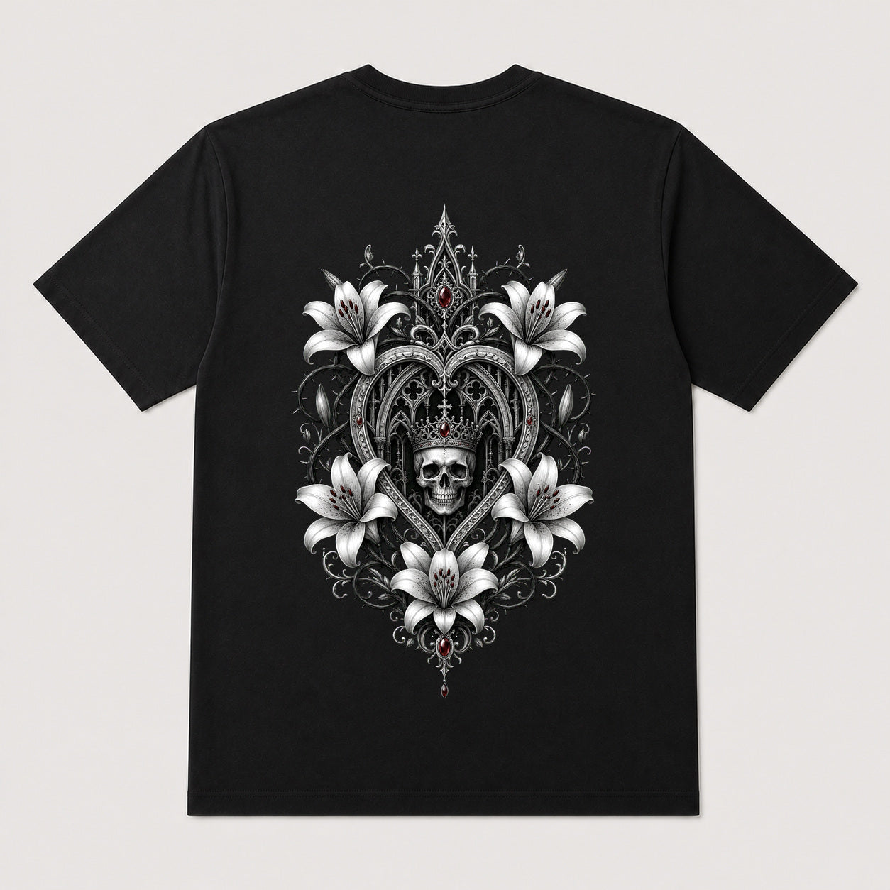 Thorned Lily Reliquary Gothic T-Shirt
