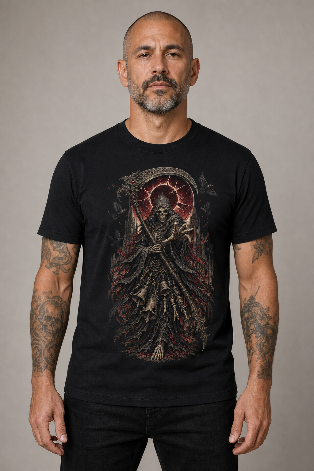 Scarlet Harvester Gothic T-Shirt