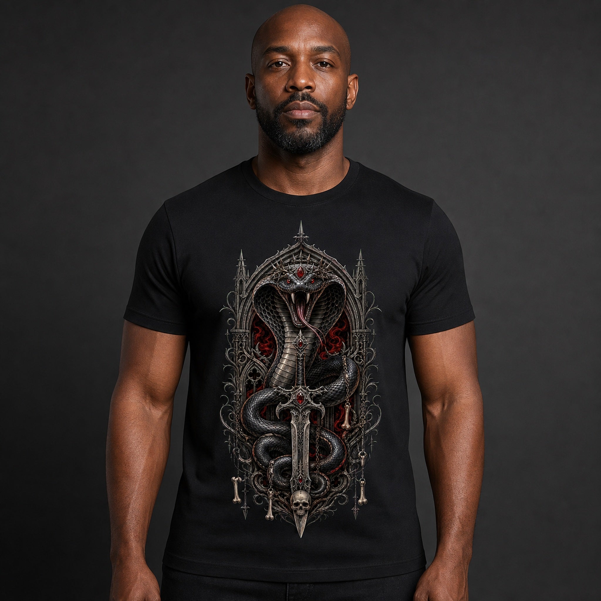 Serpent Throne Gothic T-Shirt