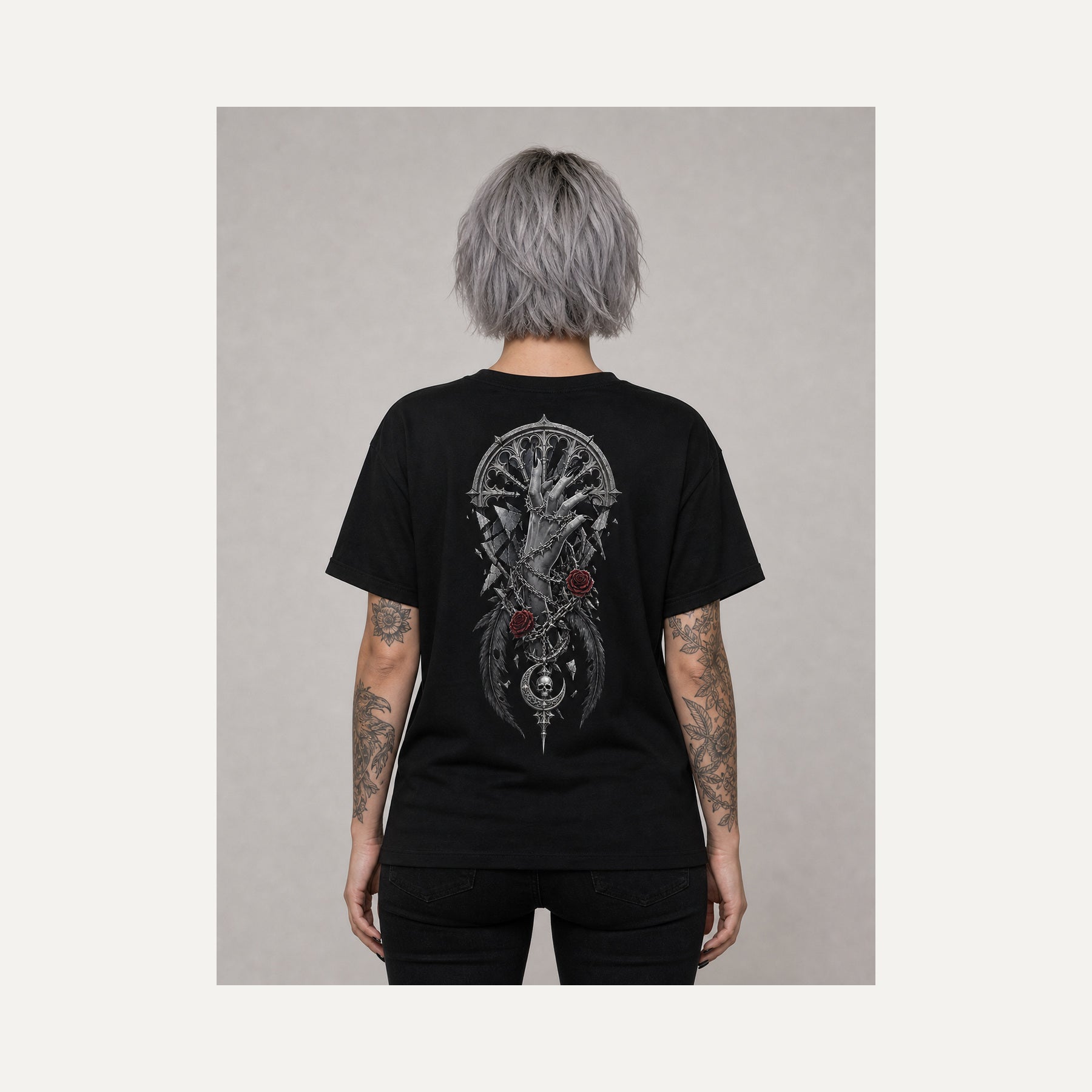 Crimson Requiem Gothic T-Shirt
