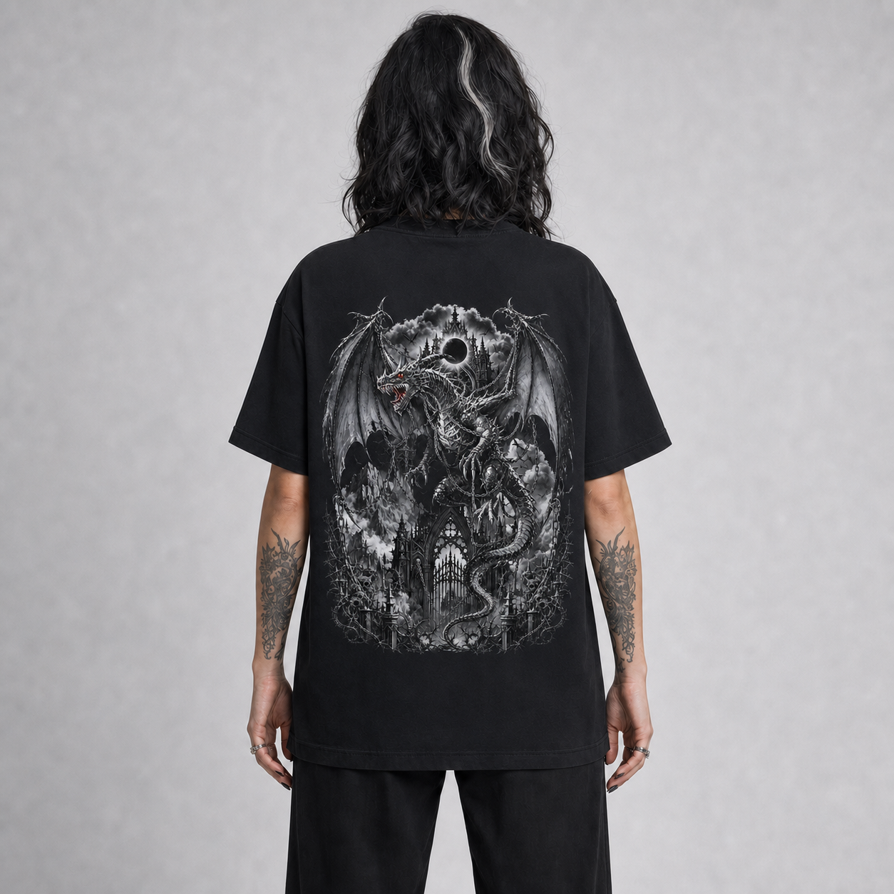 Eclipse Wyrm Gothic T-Shirt
