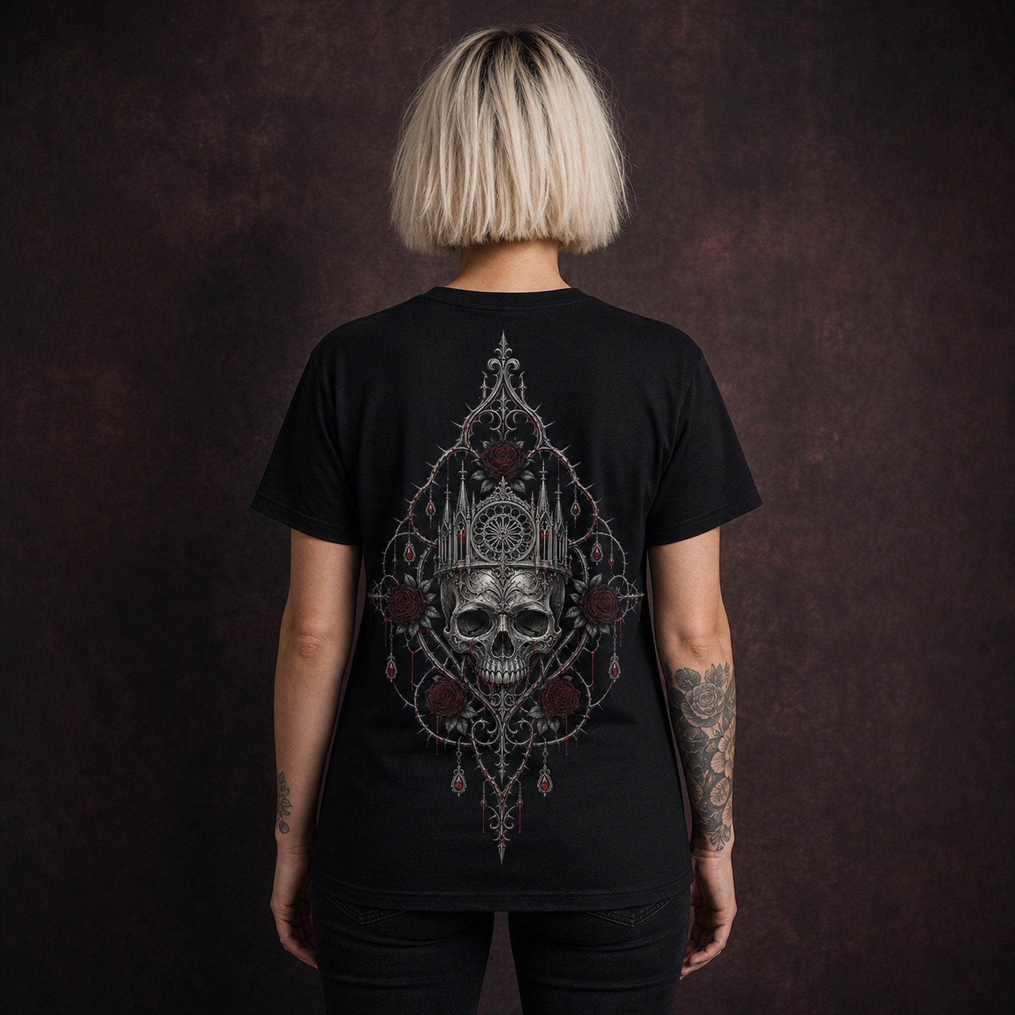Scarlet Vespers Gothic T-Shirt