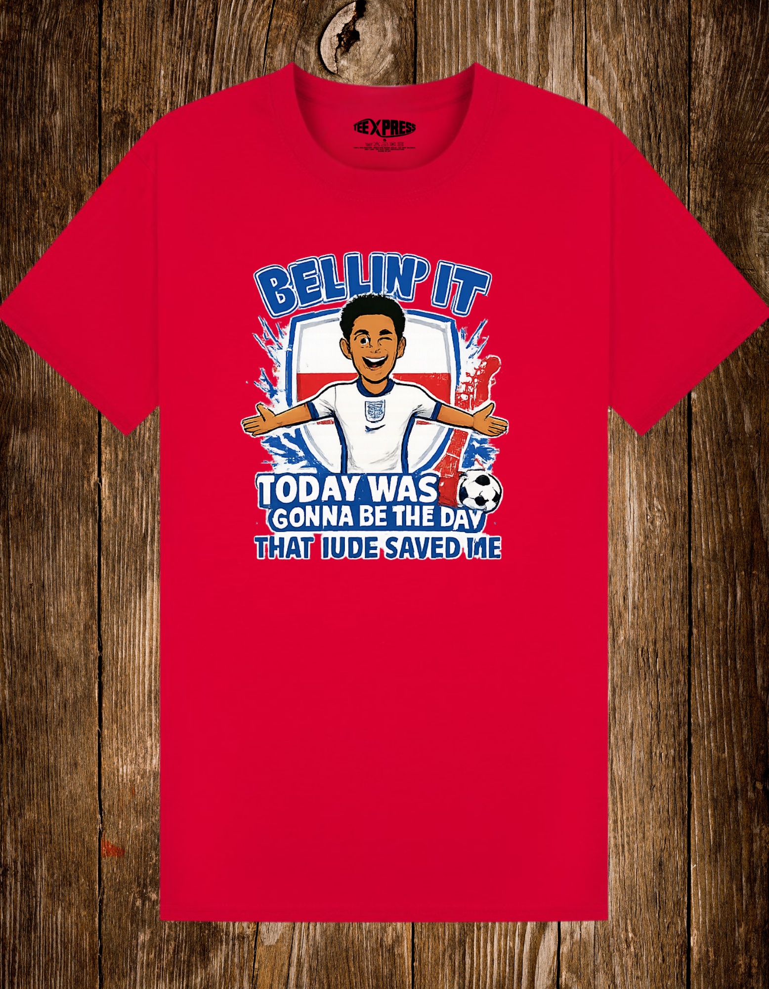 Bellin' It – Today Was Gonna Be The Day That Jude Saved Me T-Shirt | England Retro Top