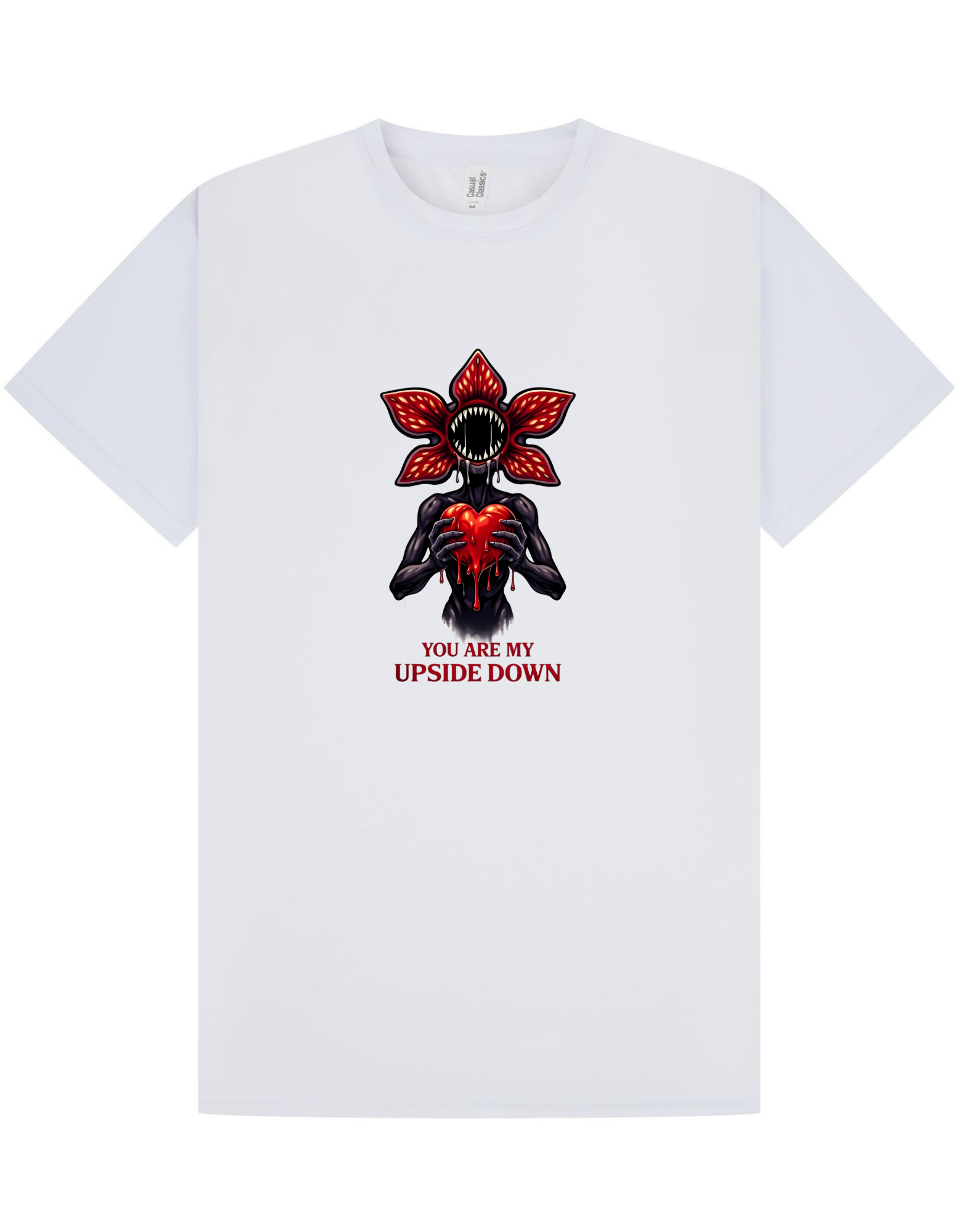 You Are My Upside Down – Stranger Things Romance Tee